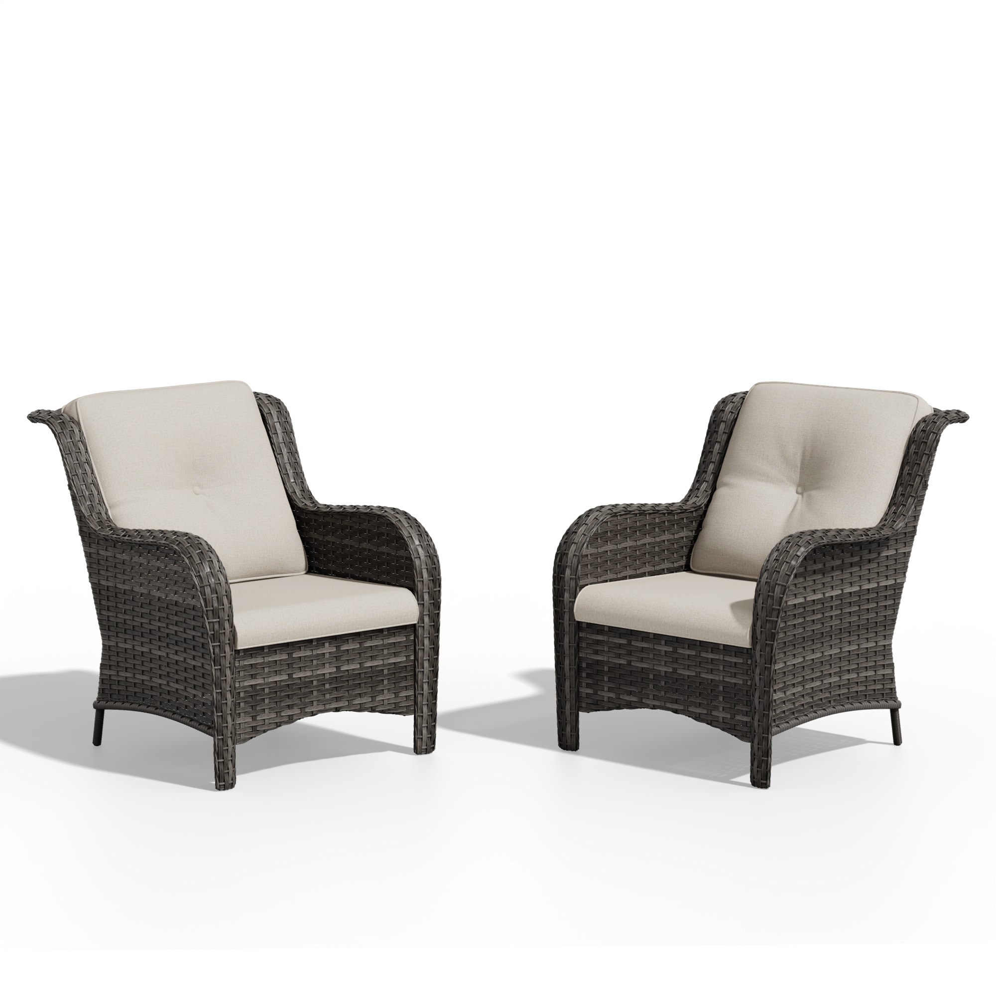 Gardenbee HGL-M08-BGE Patio-Chairs - View #2