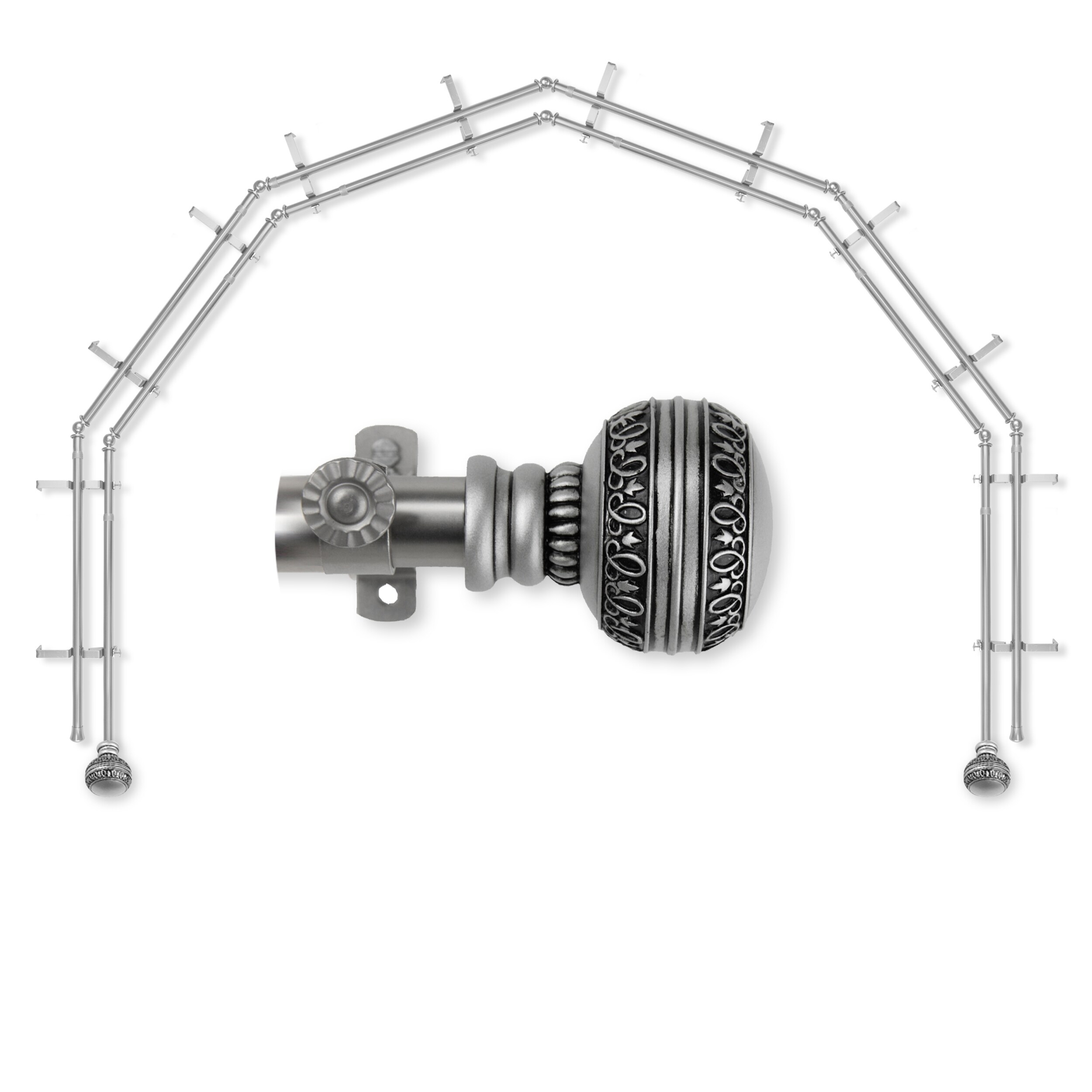 Hart & Harlow L-6BAY-02-5D Curtain-Rods - View #2
