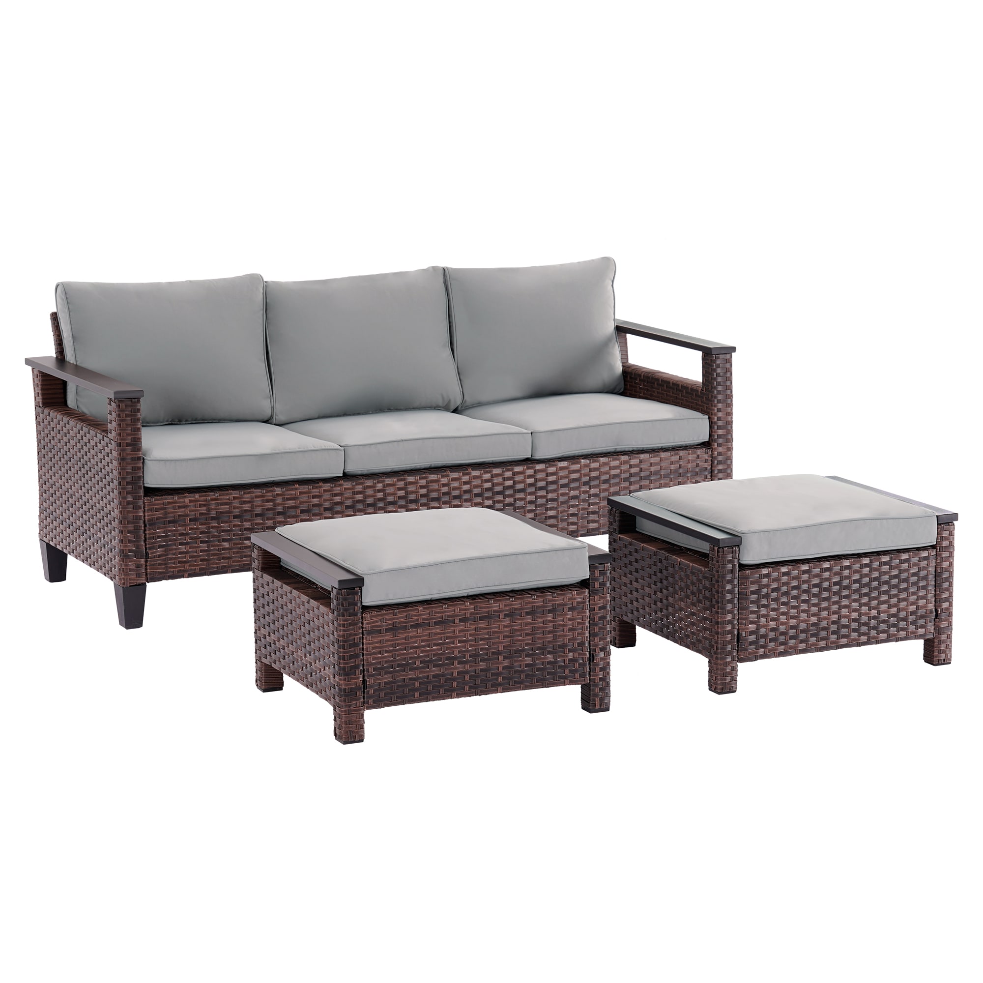 Sonkuki SD-PS-126S1BGY Patio-Conversation-Sets - View #3