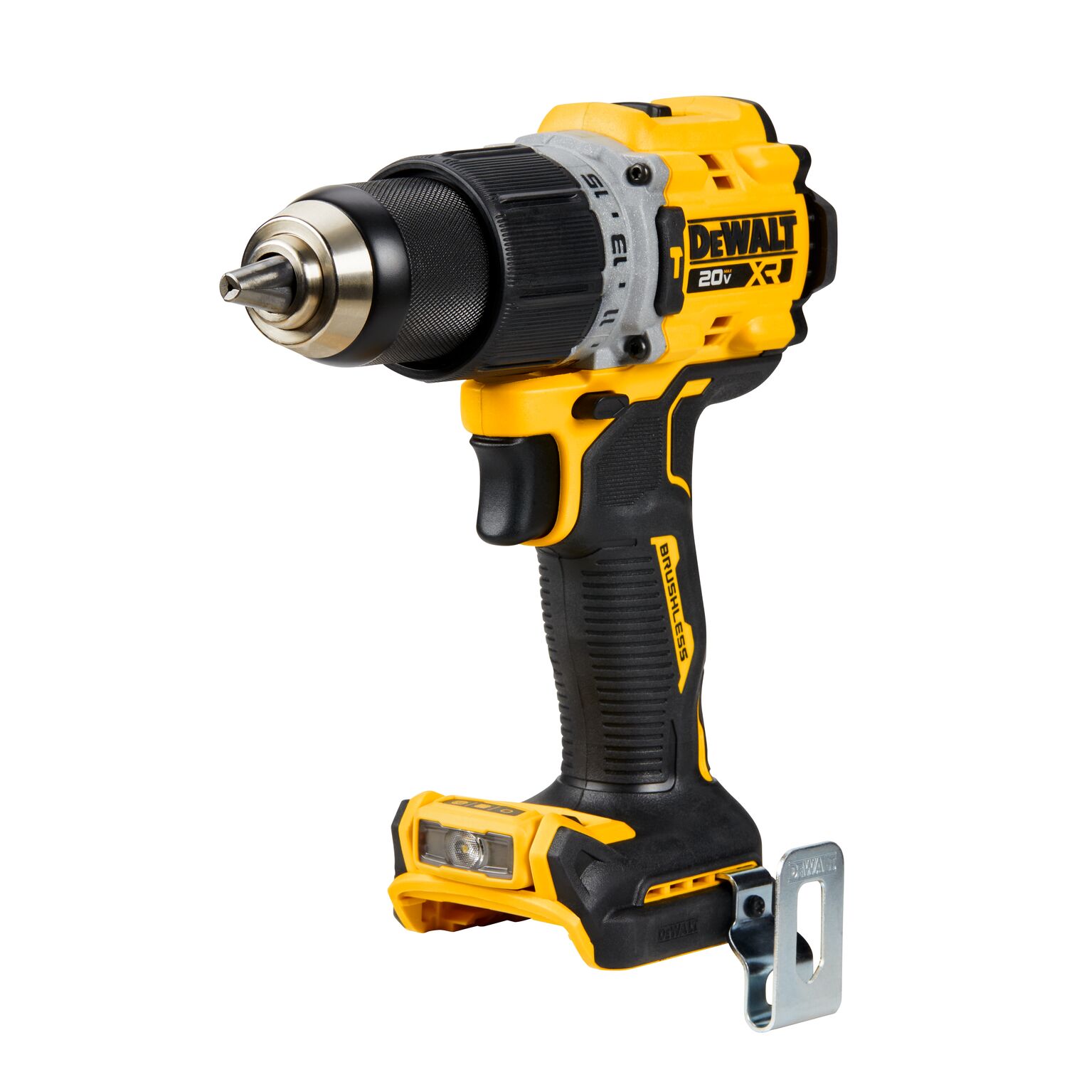 DEWALT XR 1/2-in 20-volt Max-Amp Variable Speed Brushless Hammer Drill (Bare Tool) in the Hammer department Lowes.com