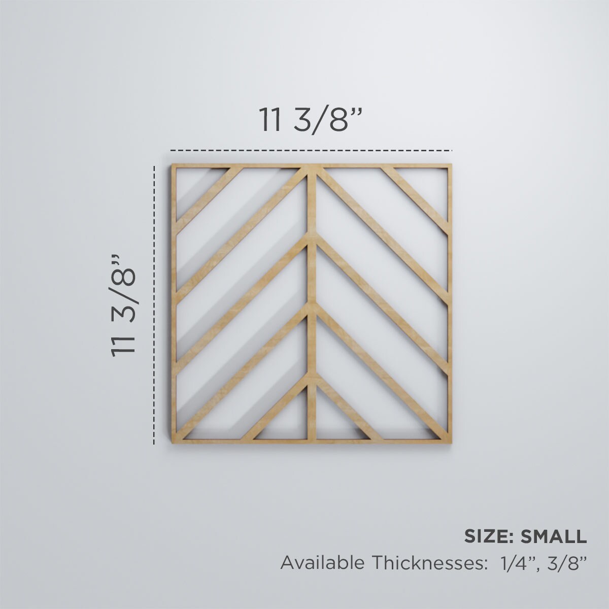 Ekena Millwork WALW12X12X0250GNAHI Wall-Panels - View #3