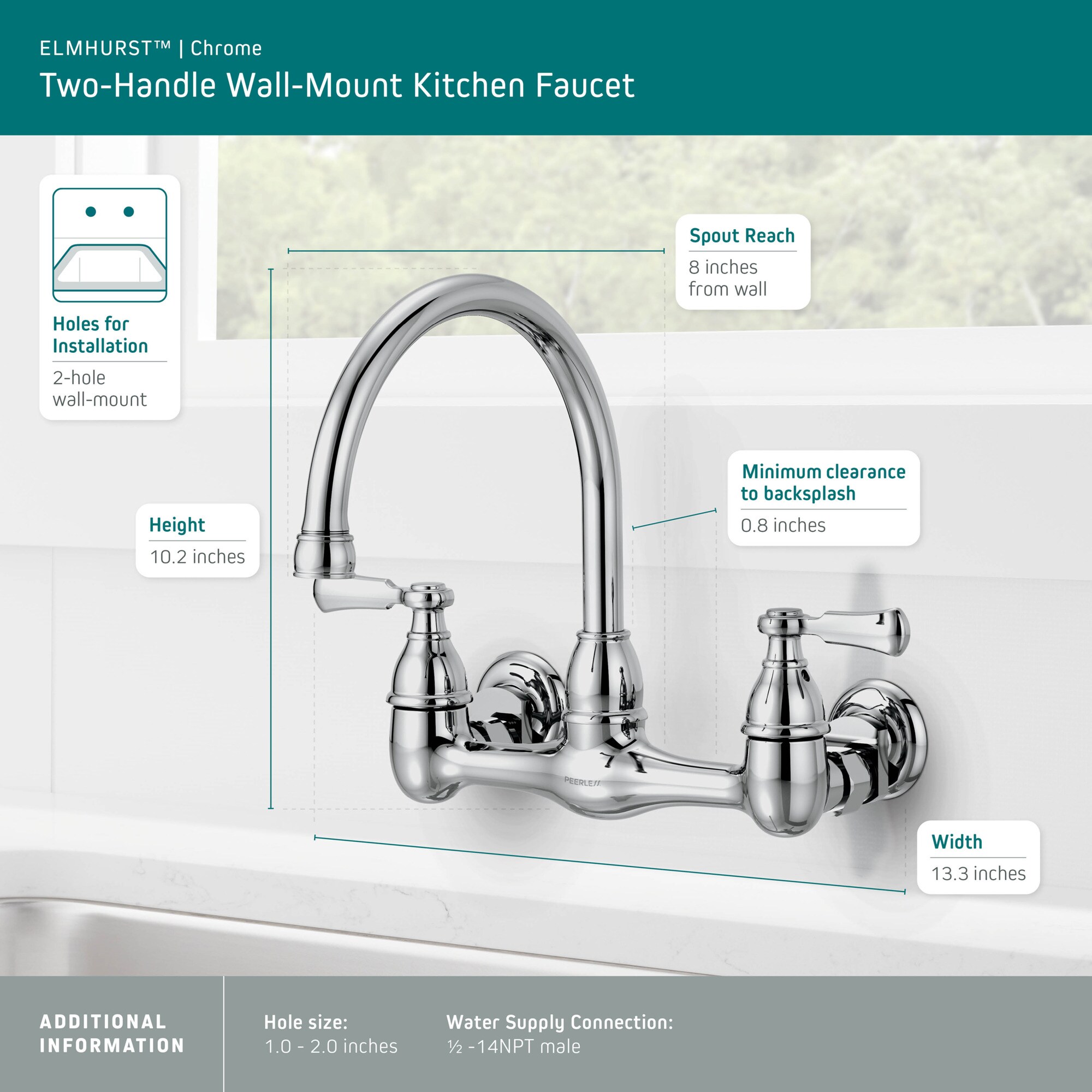 Peerless P2765LF Kitchen-Faucets - View #6
