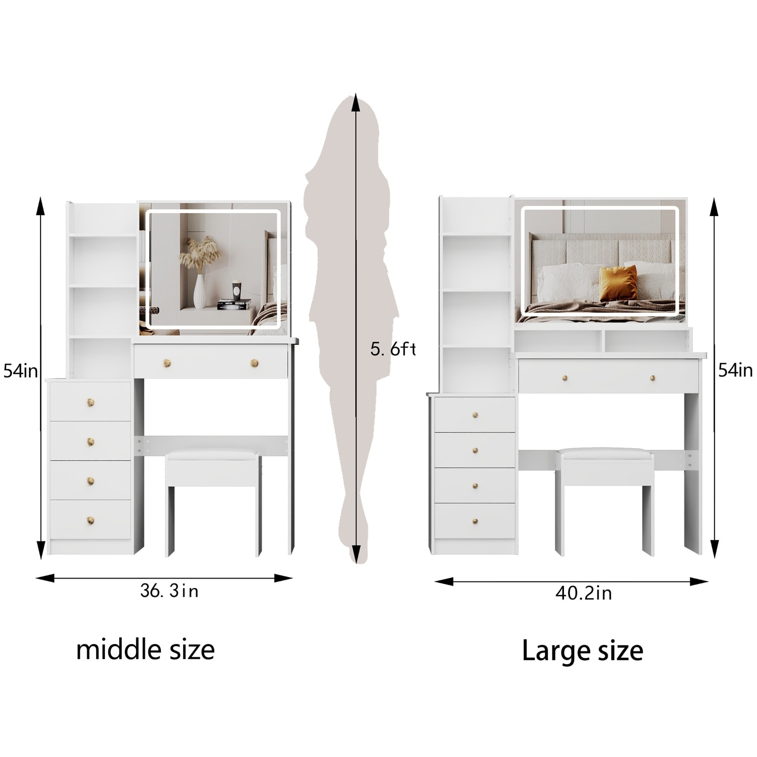 Naturefalls GIAHTHCDJBX2 Bedroom-Vanities - View #6