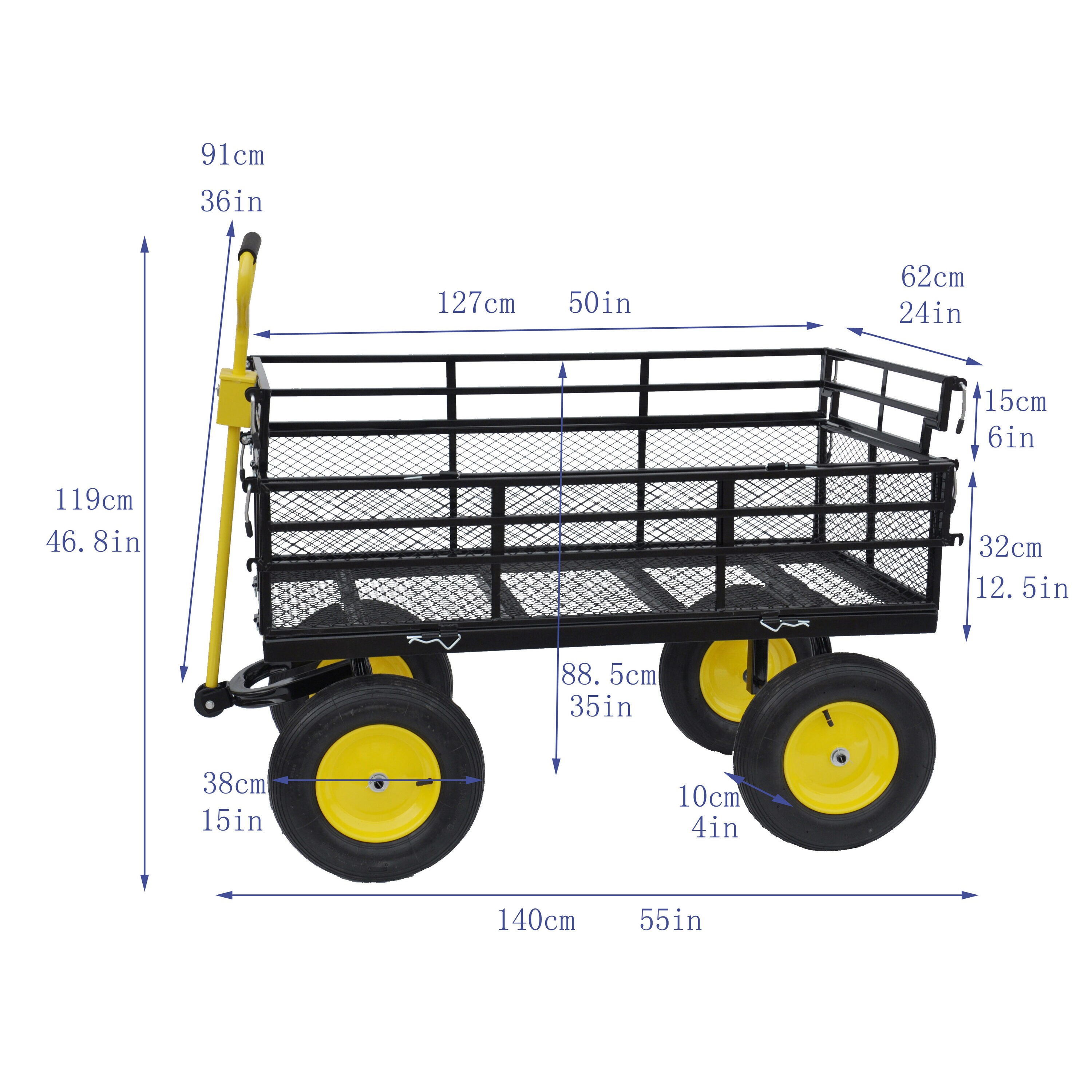 AHIOU HOME ZAAHG-106090C Yard-Carts - View #12