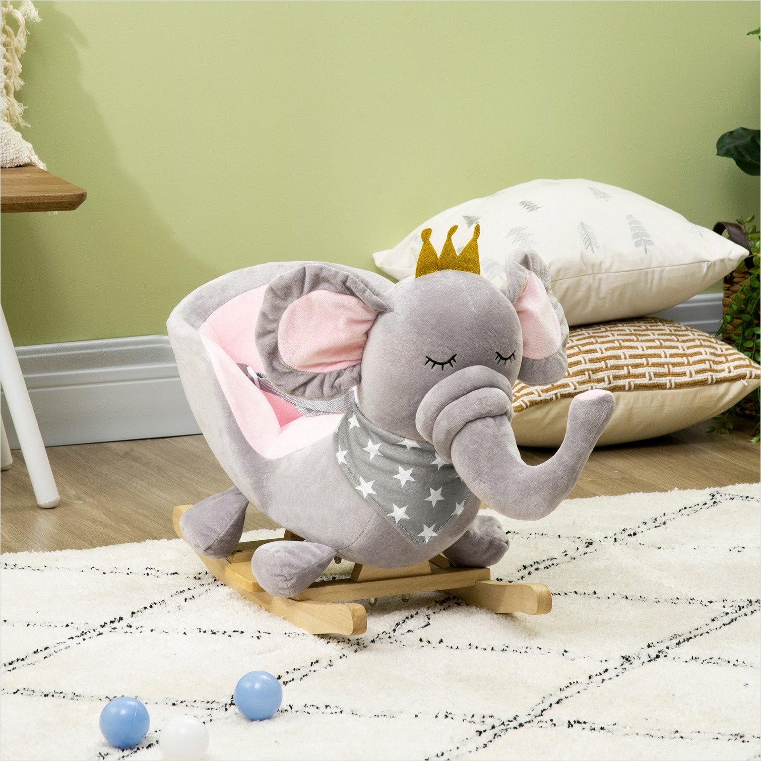 chillscreamni Grey Rocking Horses and Animals with Functional Design 27 ...