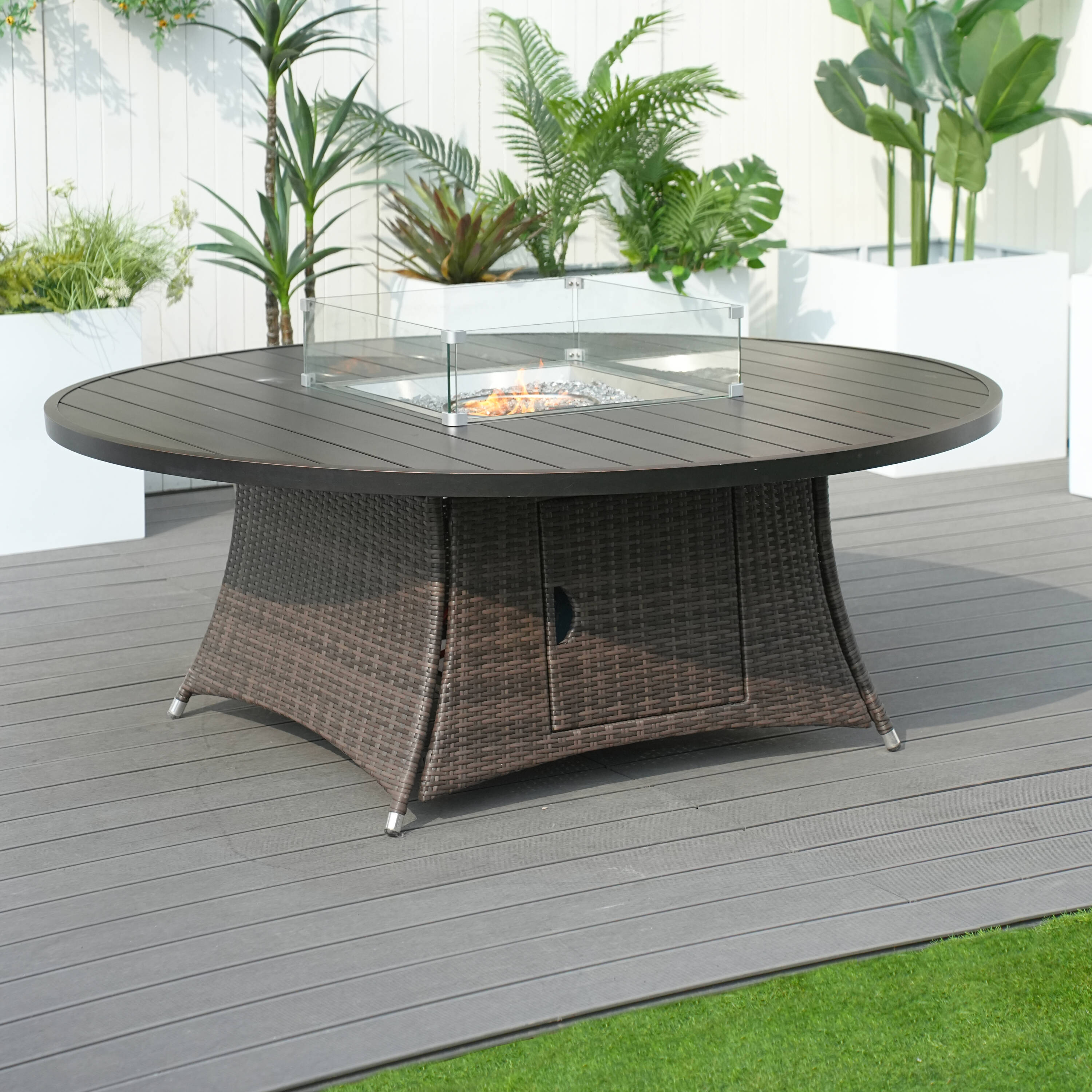 Direct Wicker DWG-1108A-BR-T Outdoor-Gas-Firepits - View #8