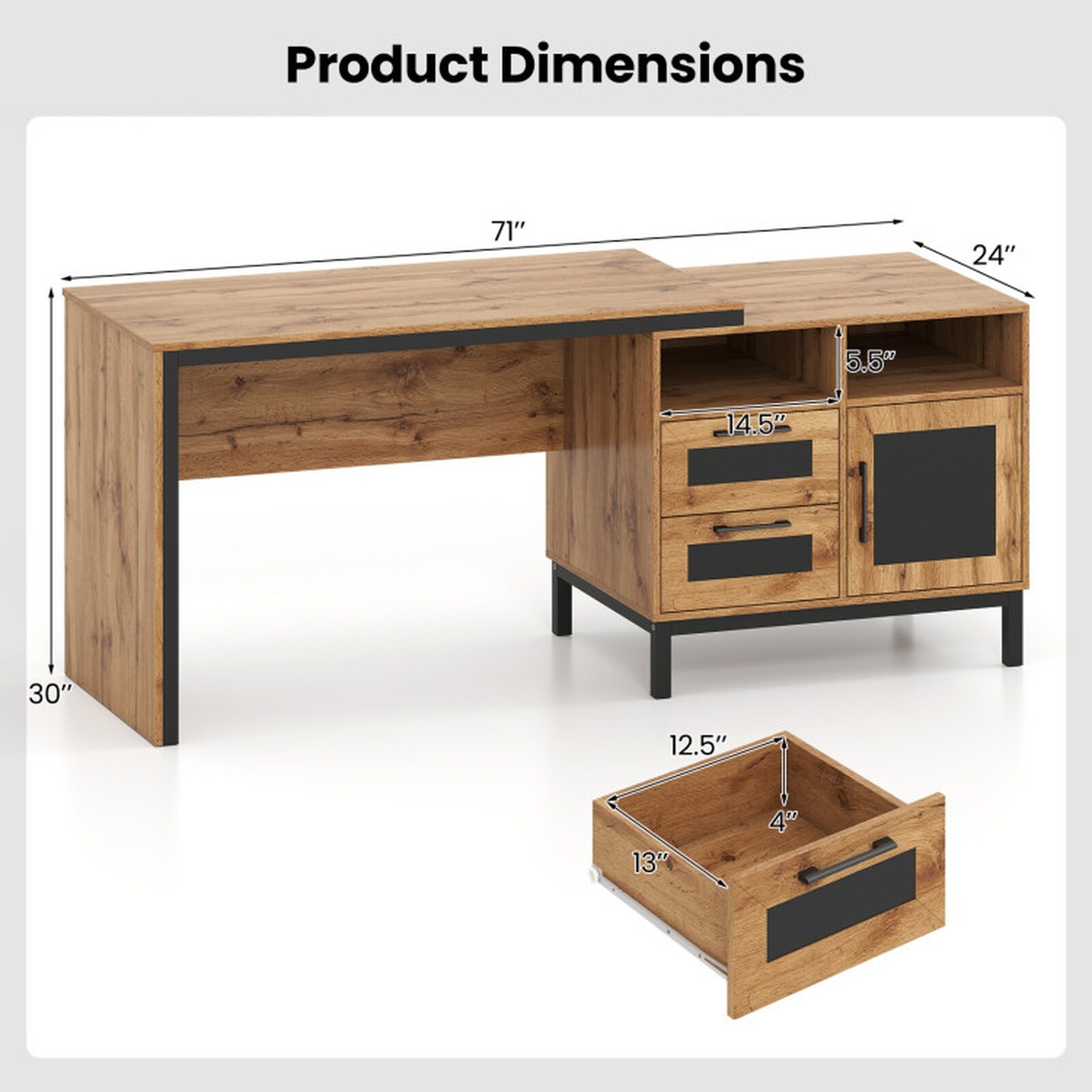 SUGIFT LW102SUGHY3401 desks - View #2