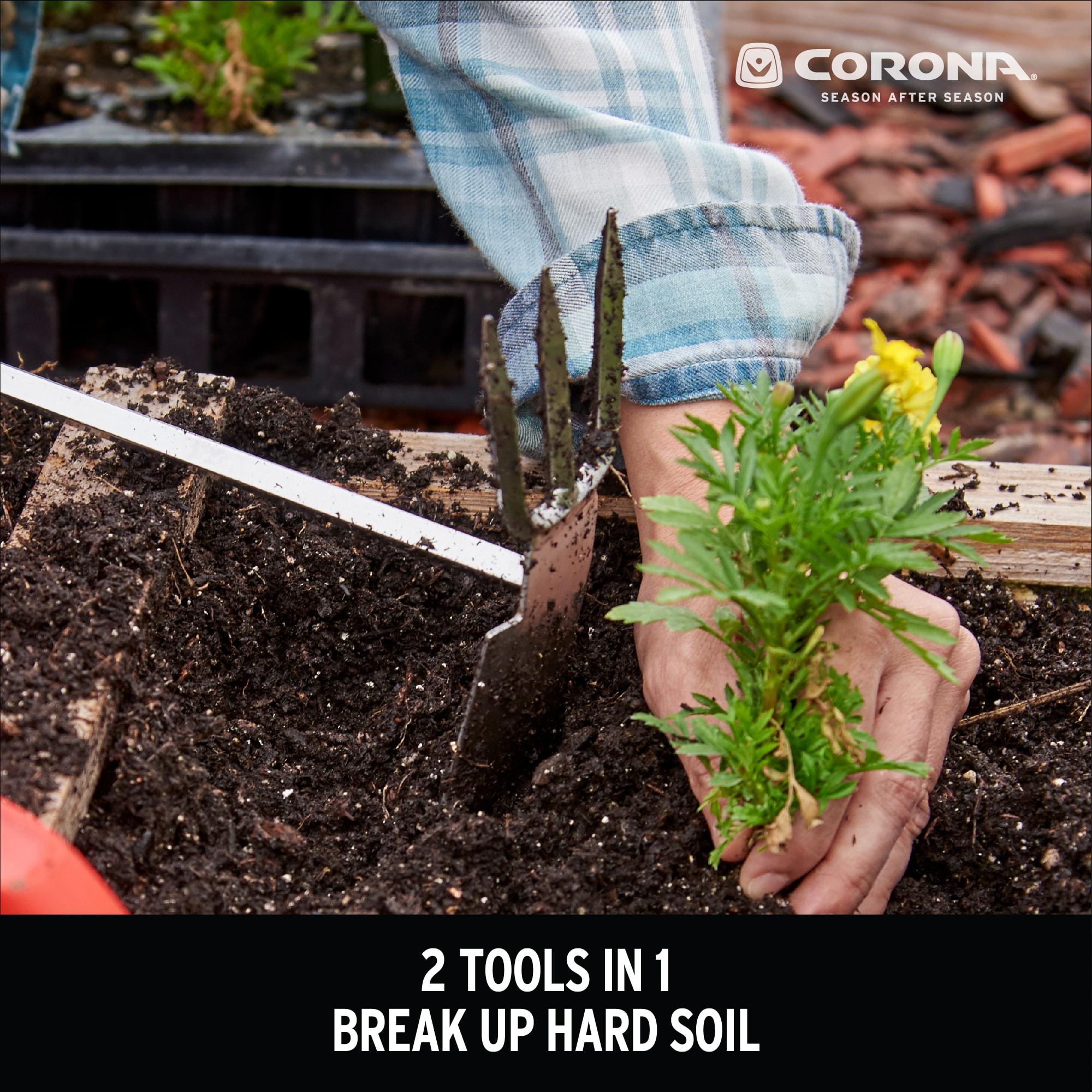 Corona 6-in Stainless Steel Hand Scoop in the Garden Hand Tools department  at