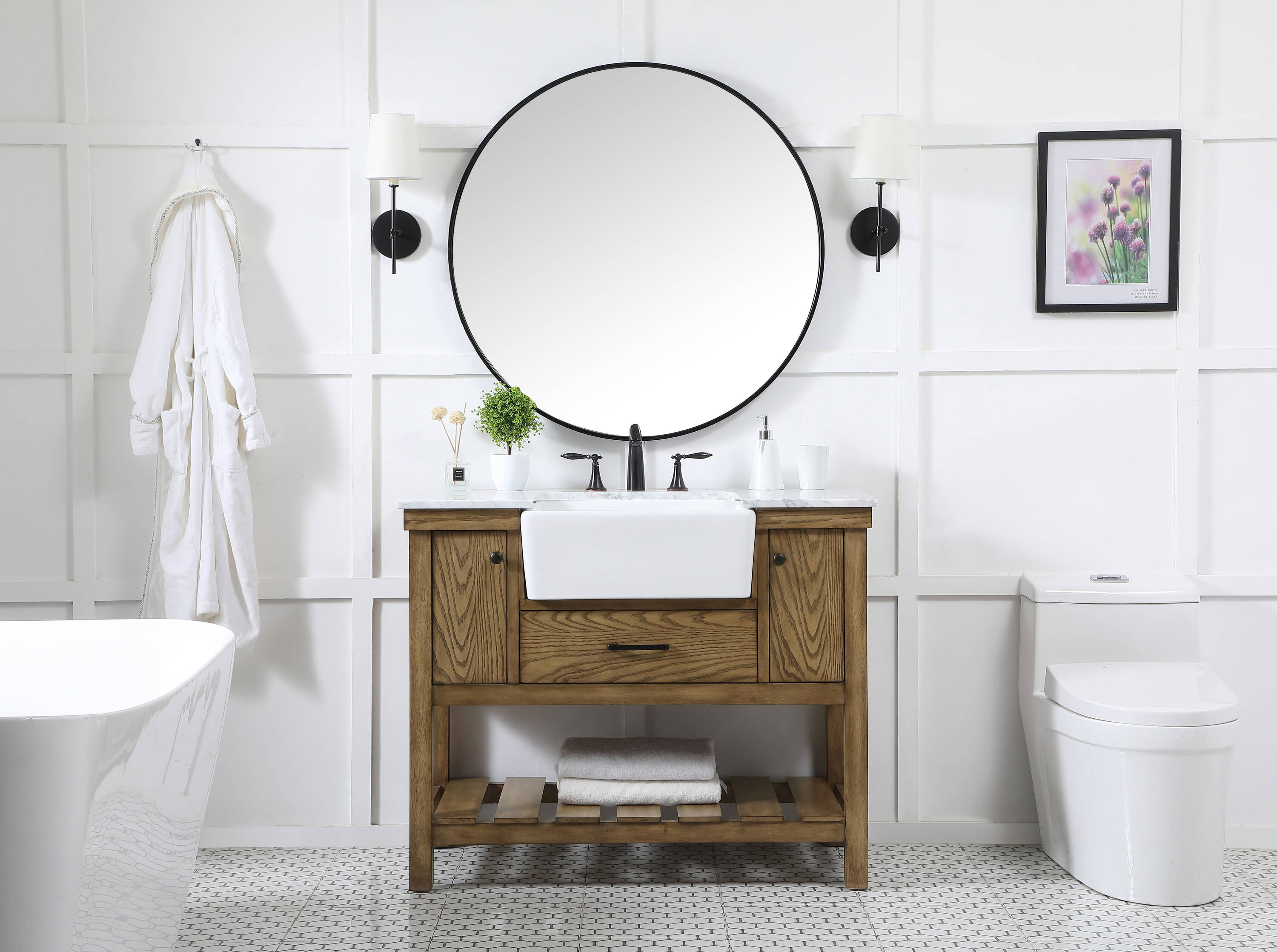 Elegant Decor HF180426DW Bath-Vanity-Combo - View #8