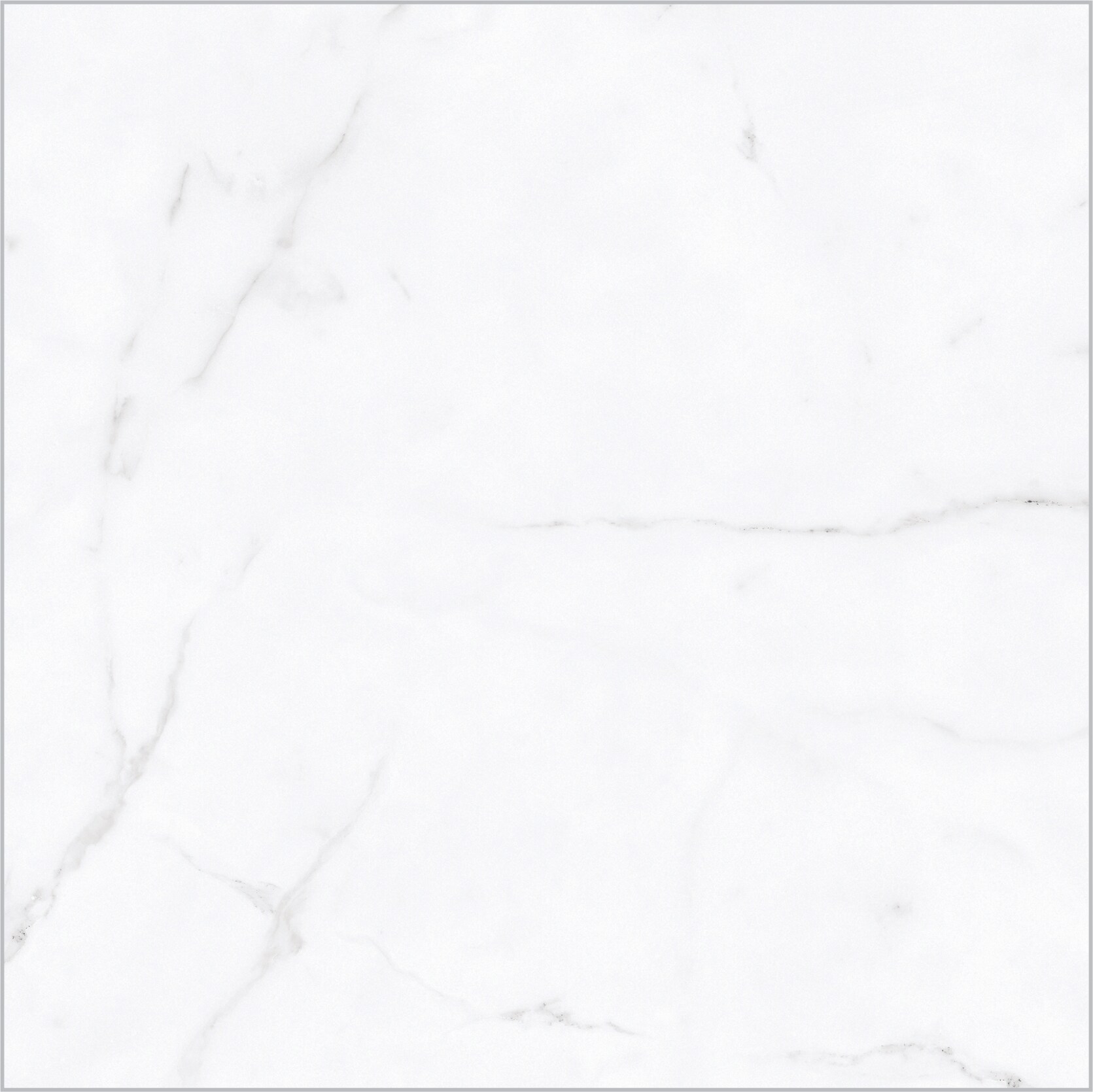 Style Selections Calacata White Calacata White 20-in x 20-in Glazed Ceramic Marble look Standard Floor and Wall Tile ( 2.75-sq ft Piece )