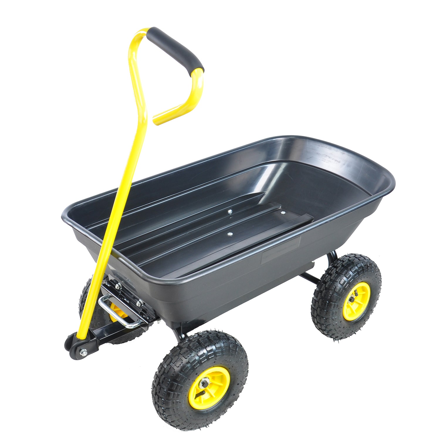 Bybafun YB0100018 2-cu ft Steel Yard Cart