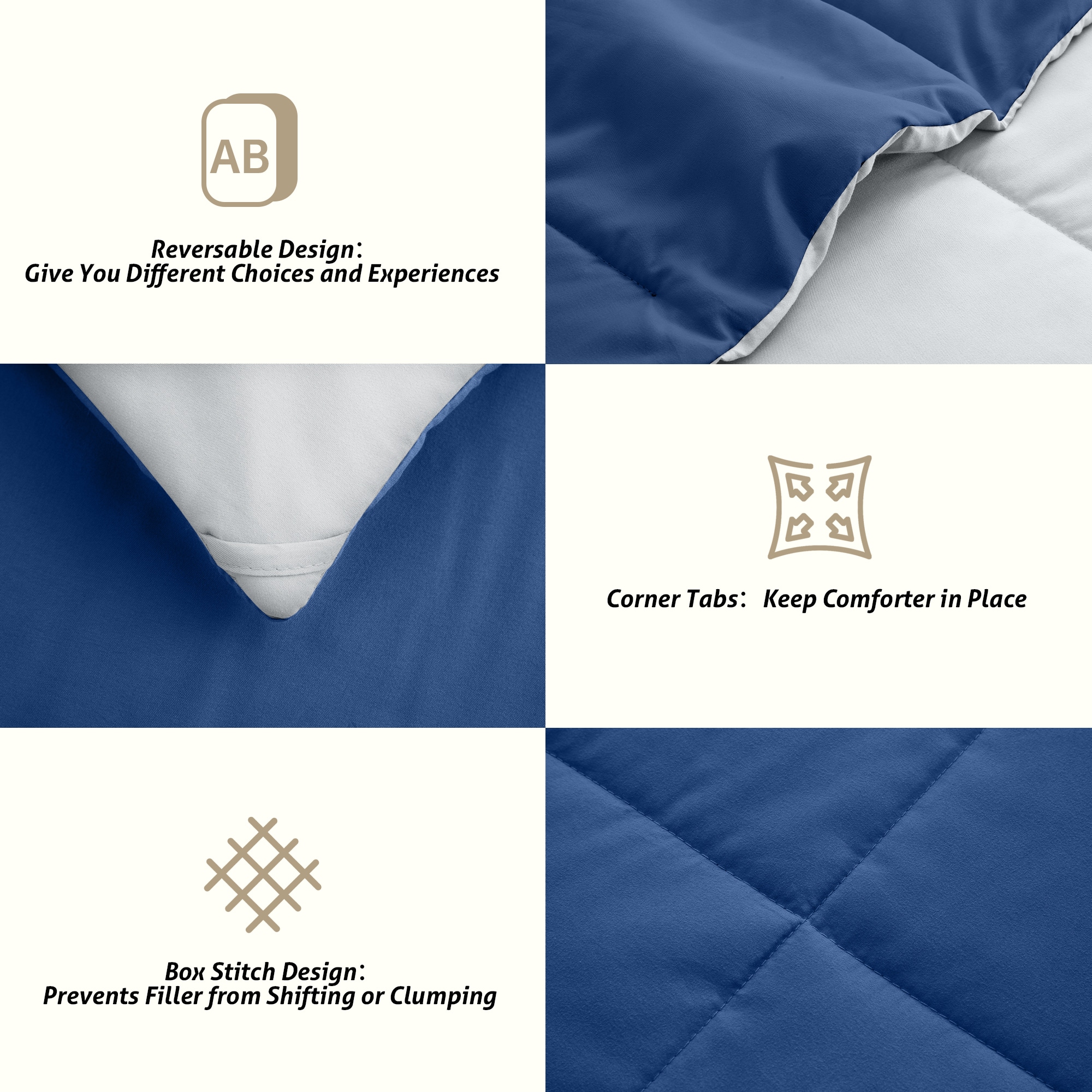 VOUA SAF-165ZSHXB-NVCK Comforters-And-Bedspreads - View #7