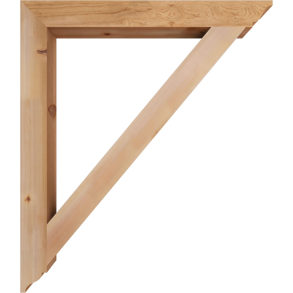 Ekena Millwork BKT04X38X44TRA01SWR Exterior-Brackets-Braces - View #3