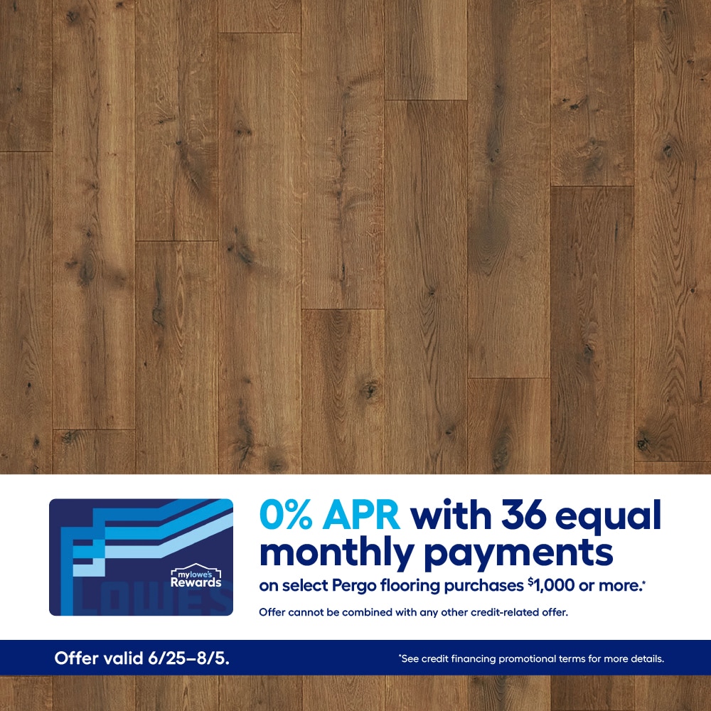 Pergo EverCraft Rocky Ridge Oak 10-mm T x 7-1/2-in W Hybrid Resilient Flooring ( 27-sq ft Carton )