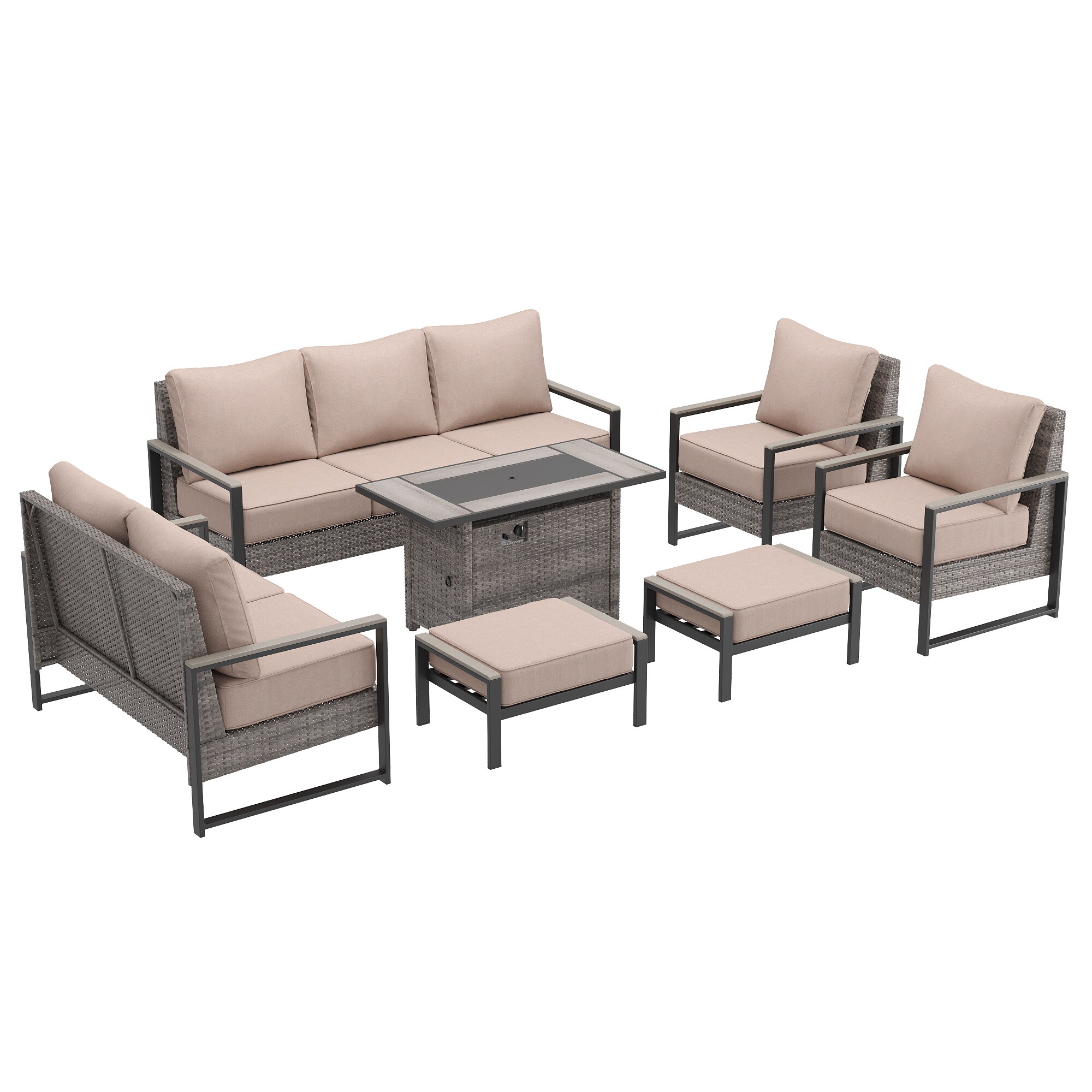 Sonkuki SD-PS-148HSD-S3T5 Patio-Conversation-Sets - View #2