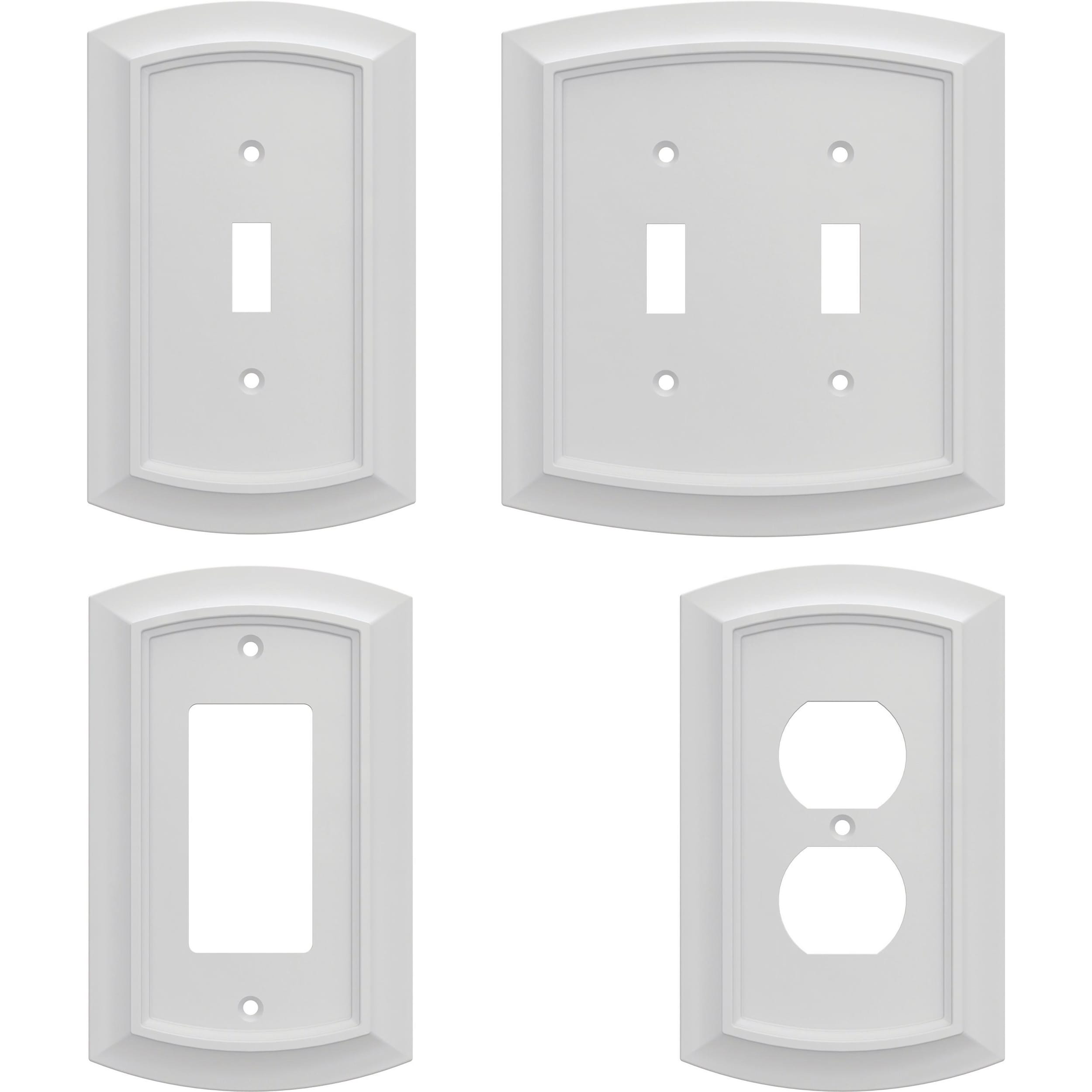 allen + roth W46572-PW-C Electrical-Wall-Plates - View #4