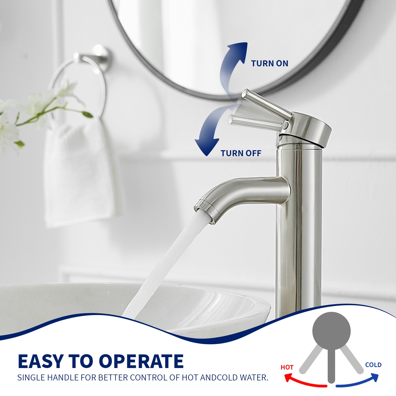 BWE A-99052H-N-2 Lavatory-Faucets - View #2