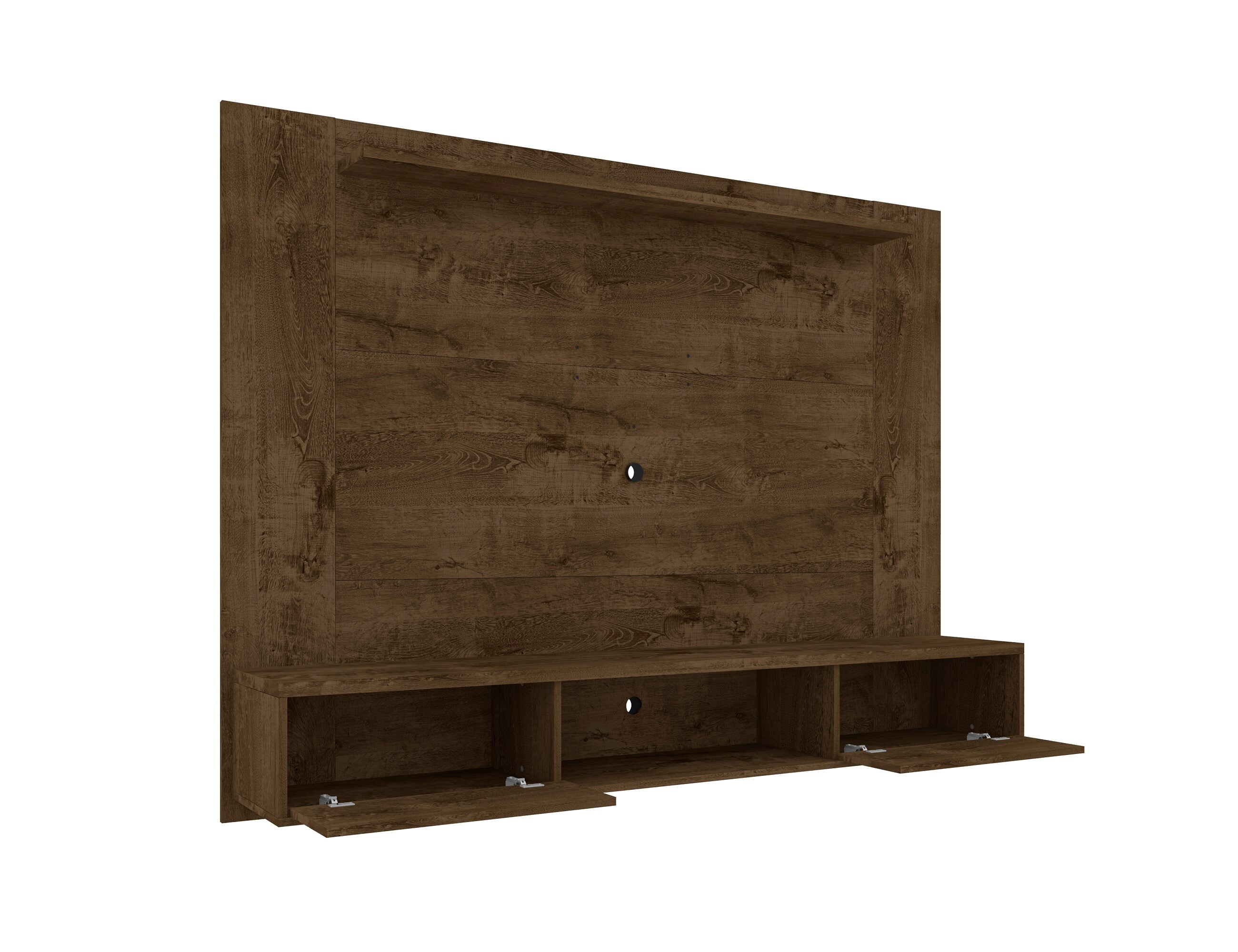 Tuscany Contemporary Curve Wall Mounted TV Cabinet