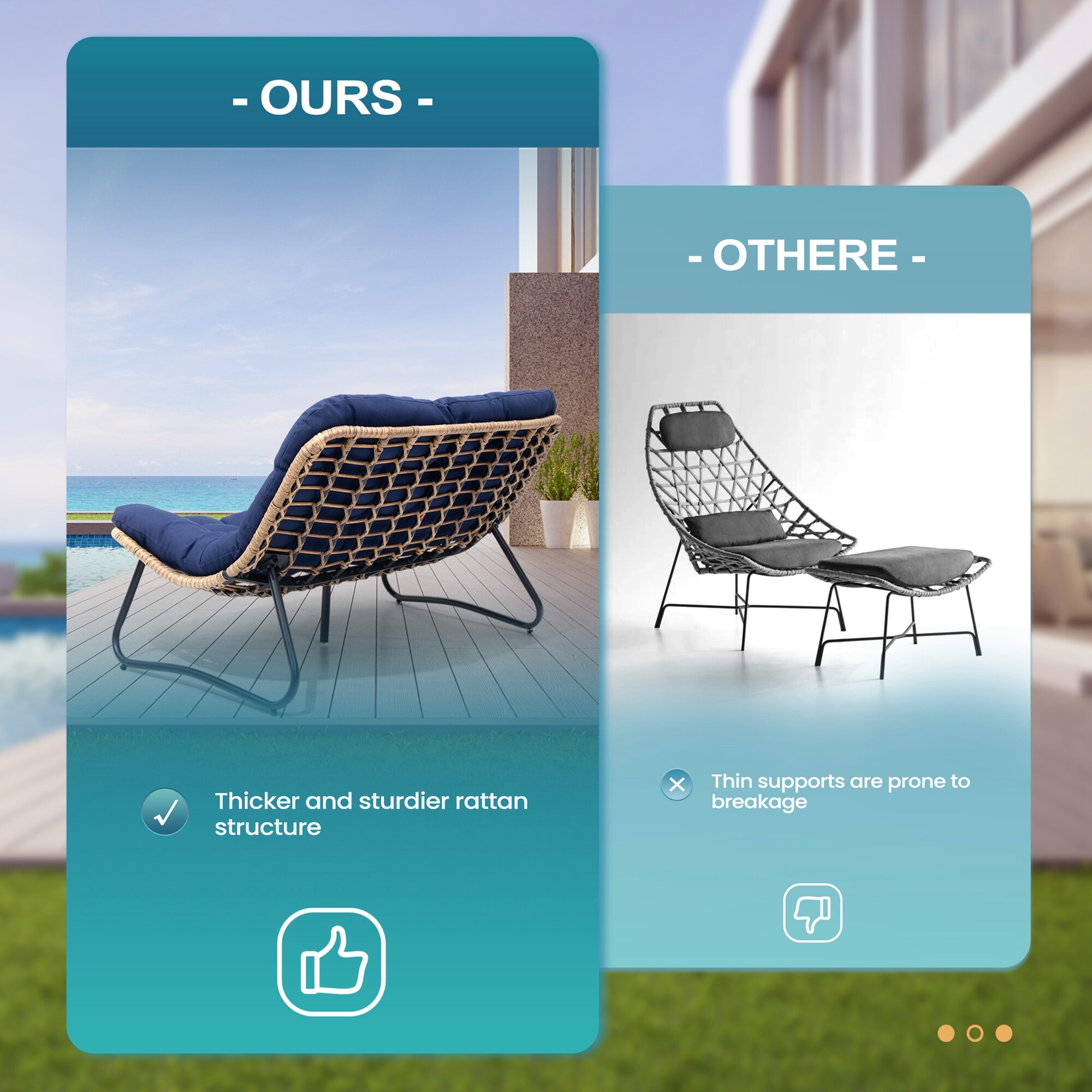 Crestlive Products CL-LS001NAV Patio-Chairs - View #8