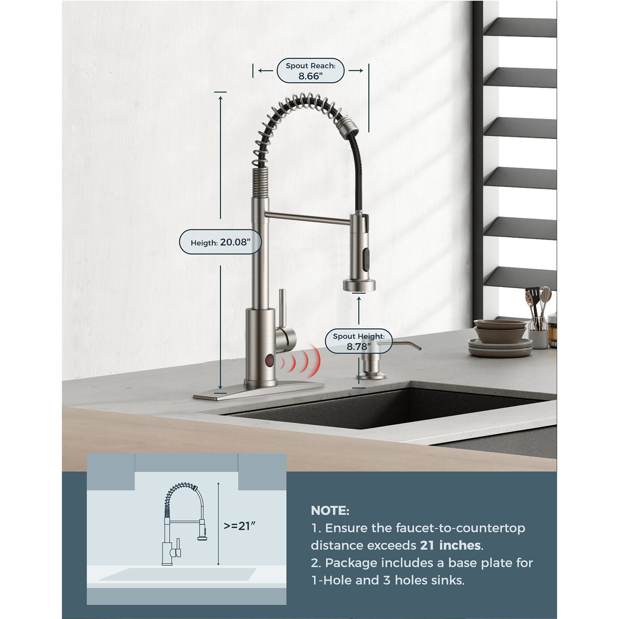 FURUISI L4BN-TL Kitchen-Faucets - View #5