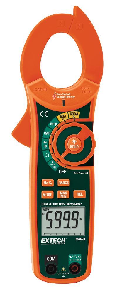 Extech MA620 Up To 600-Volt Digital Clamp Meter