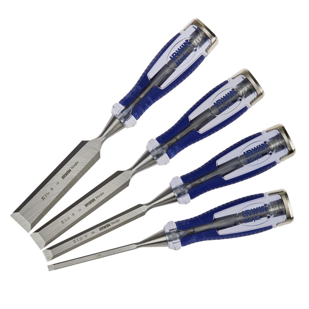 IRWIN Marples 4-Pack Woodworking Chisels Set in the Chisel Sets