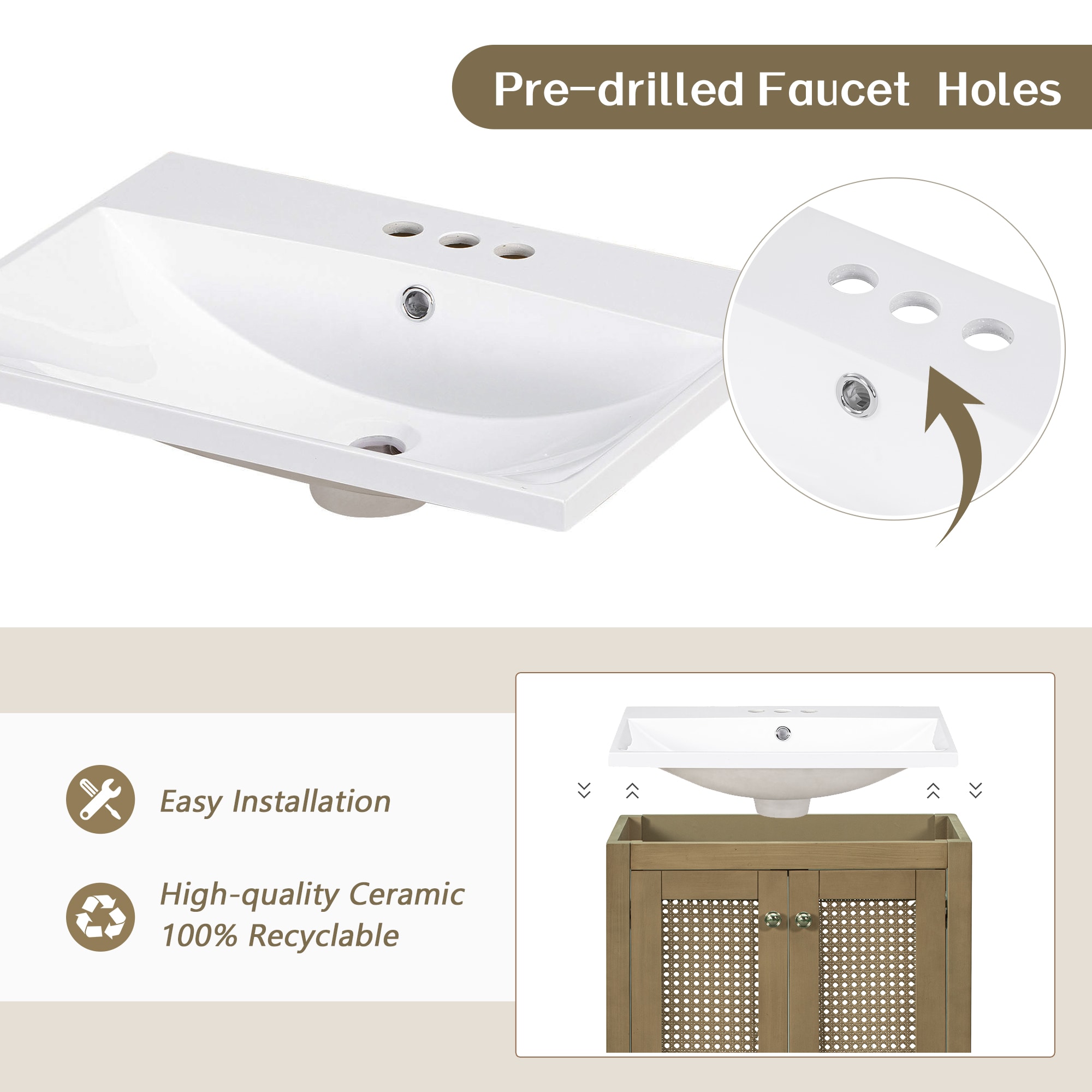 ModernLuxe L3P-JL000008AAD-1 Bath-Vanity-Combo - View #4