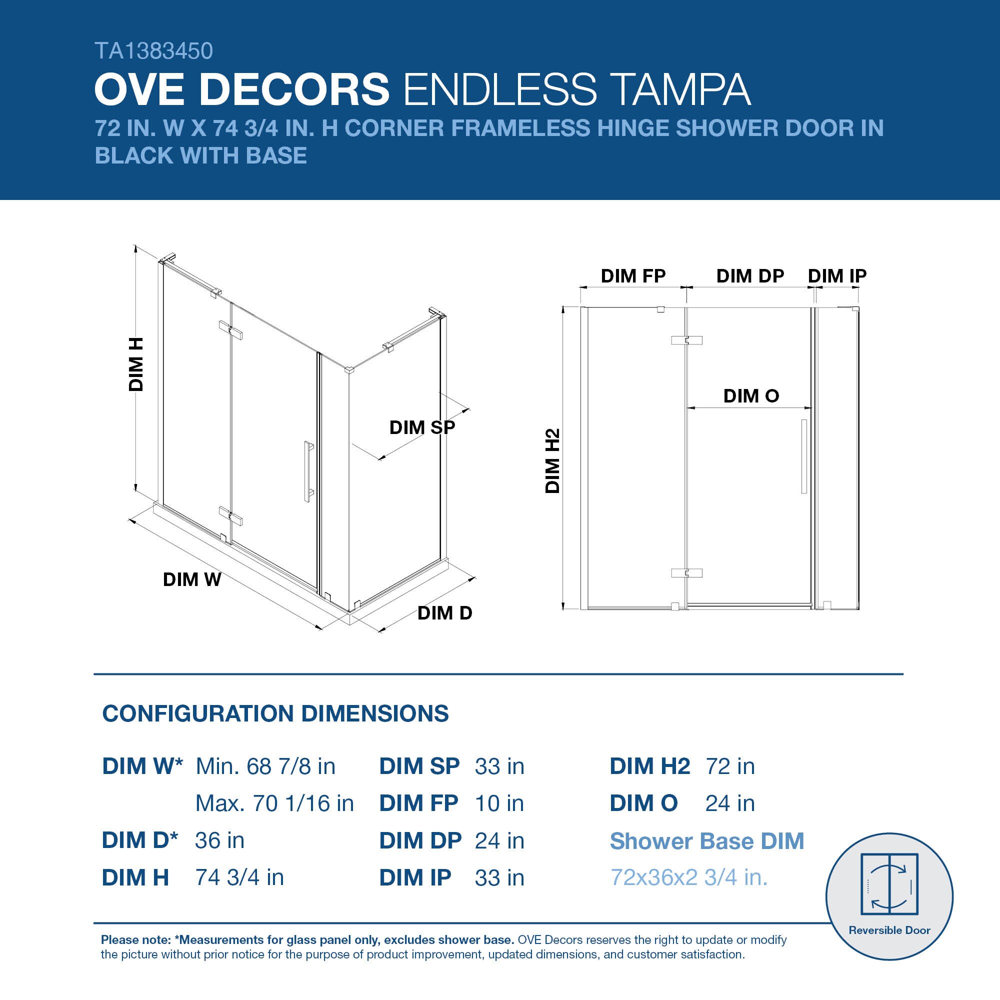 OVE Decors 828796062305 Alcove-Shower-Kit - View #2
