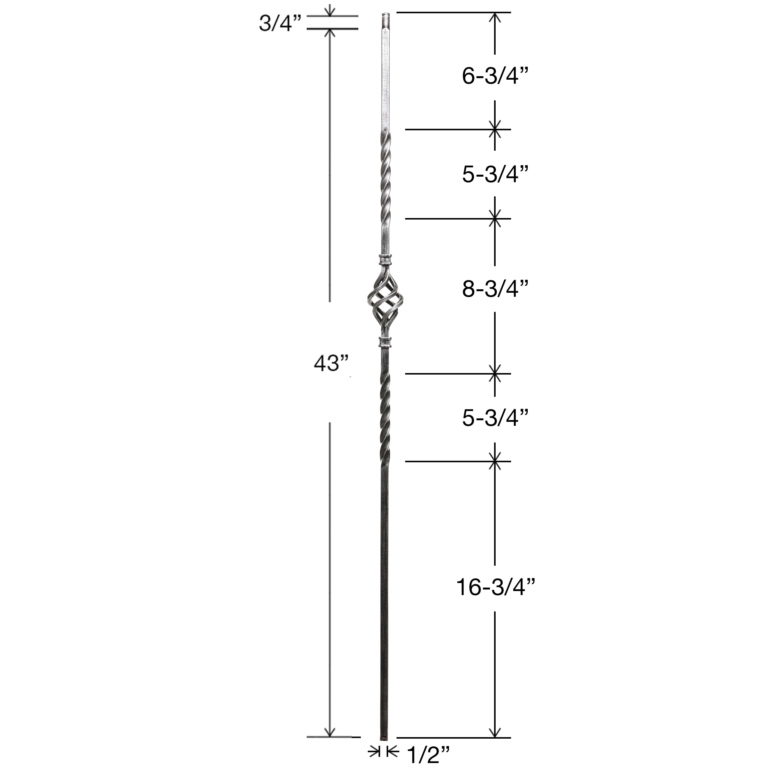 RELIABILT WGT04AN Interior-Stairpart-Balusters - View #5