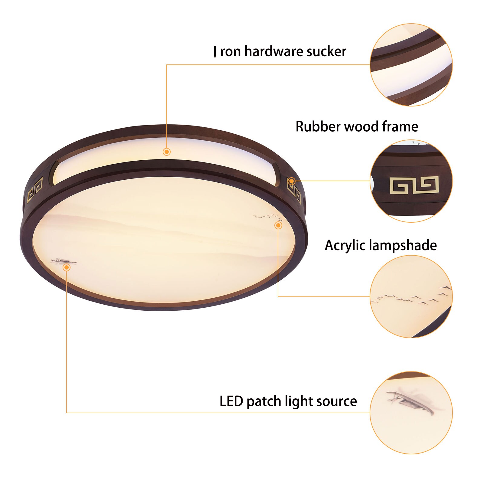 Oukaning JZUCK5K6NSHCX flushmounts - View #5