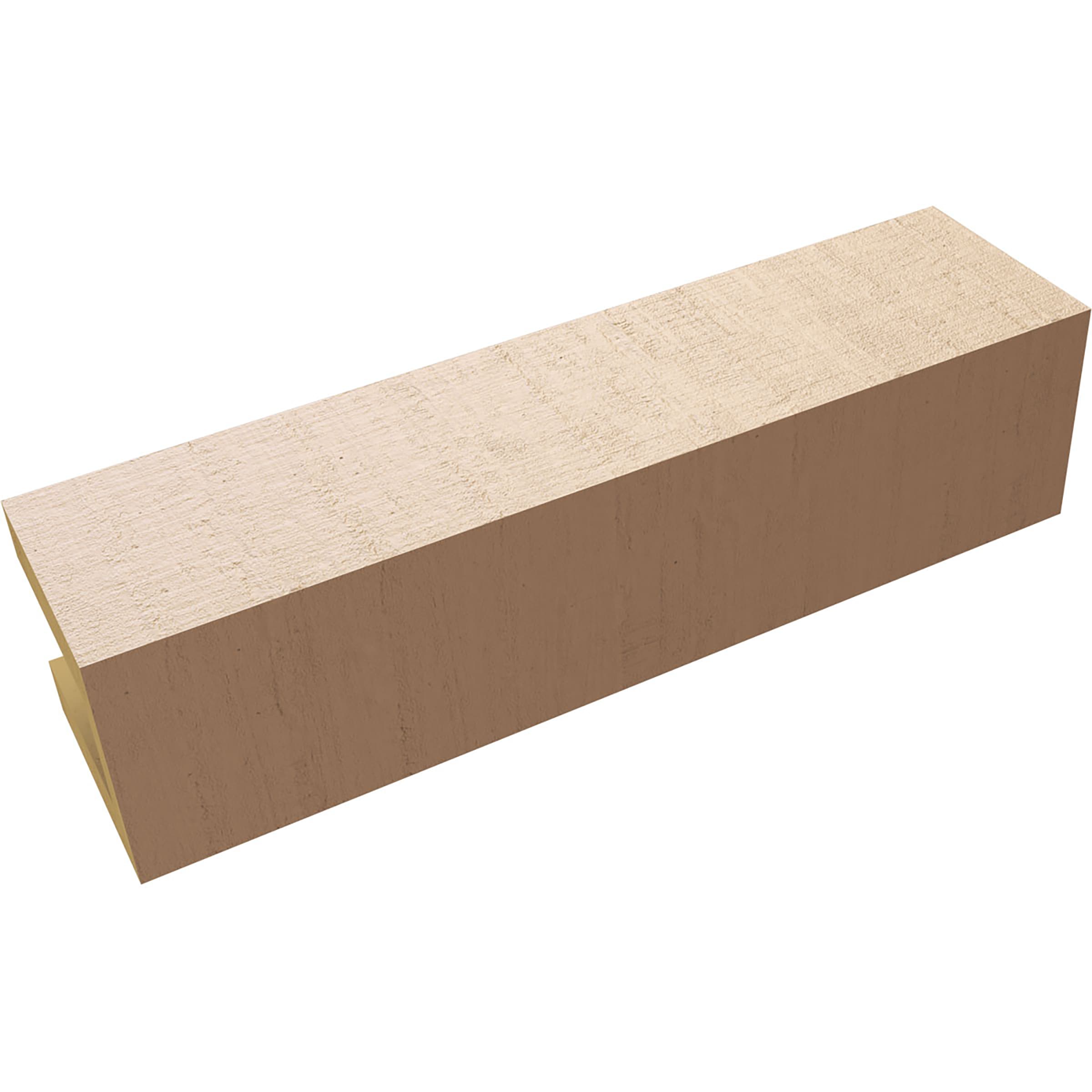 Ekena Millwork RFTU04X04X16BLKRCPR Exterior-Brackets-Braces - View #6