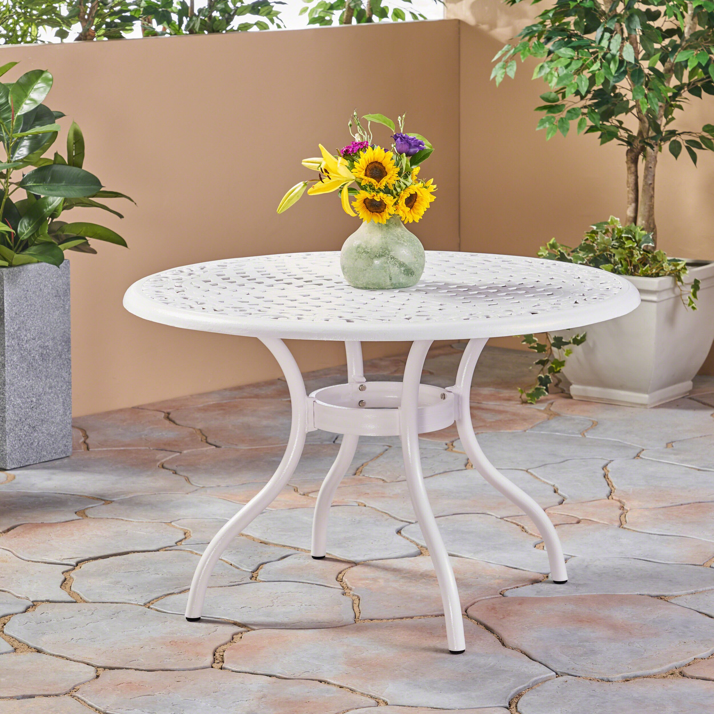 LOVMOR SF-WO-54588.00WHI Patio-Tables - View #6