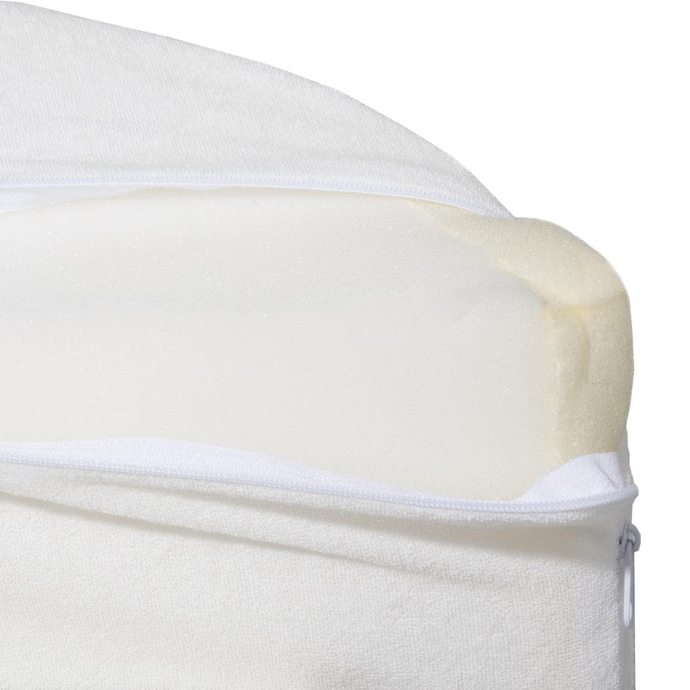 Fleming Supply 26-in x 20-in Polyester Fiber Oblong Bed Wedge Pillow in the  Orthopedic Pillows & Cushions department at