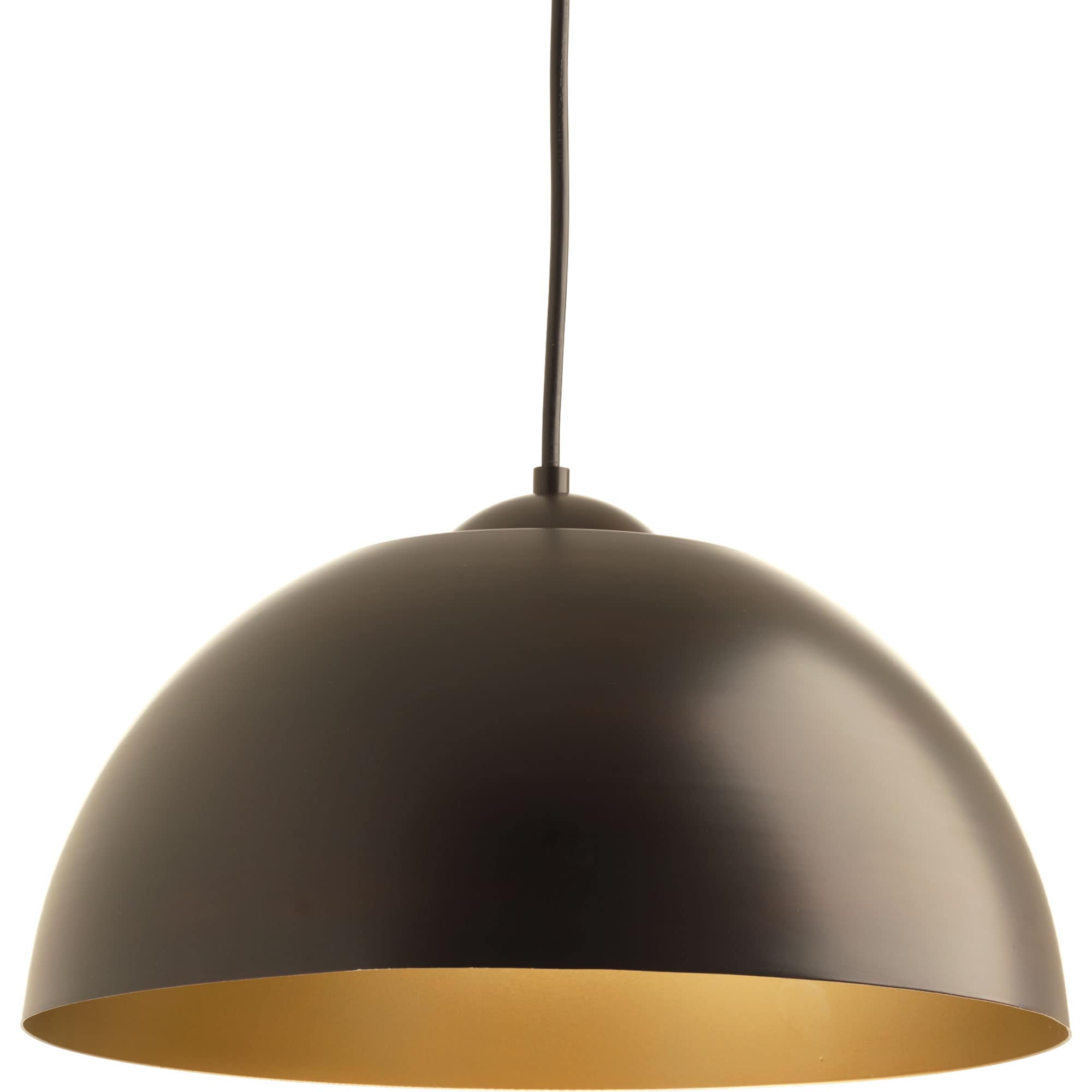 Progress Lighting P5341-2030K9 Dome LED Antique Bronze Modern/contemporary Dome Integrated LED Medium Hanging Pendant light