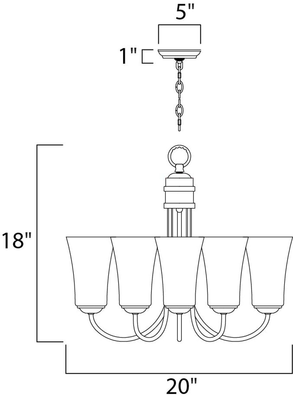 Maxim Lighting 10045FTOI b090015 - View #2