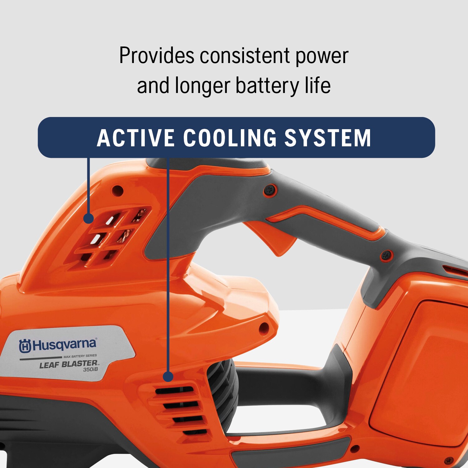 Husqvarna Leaf Blaster 350iB 40volt 800CFM 200MPH Battery Handheld