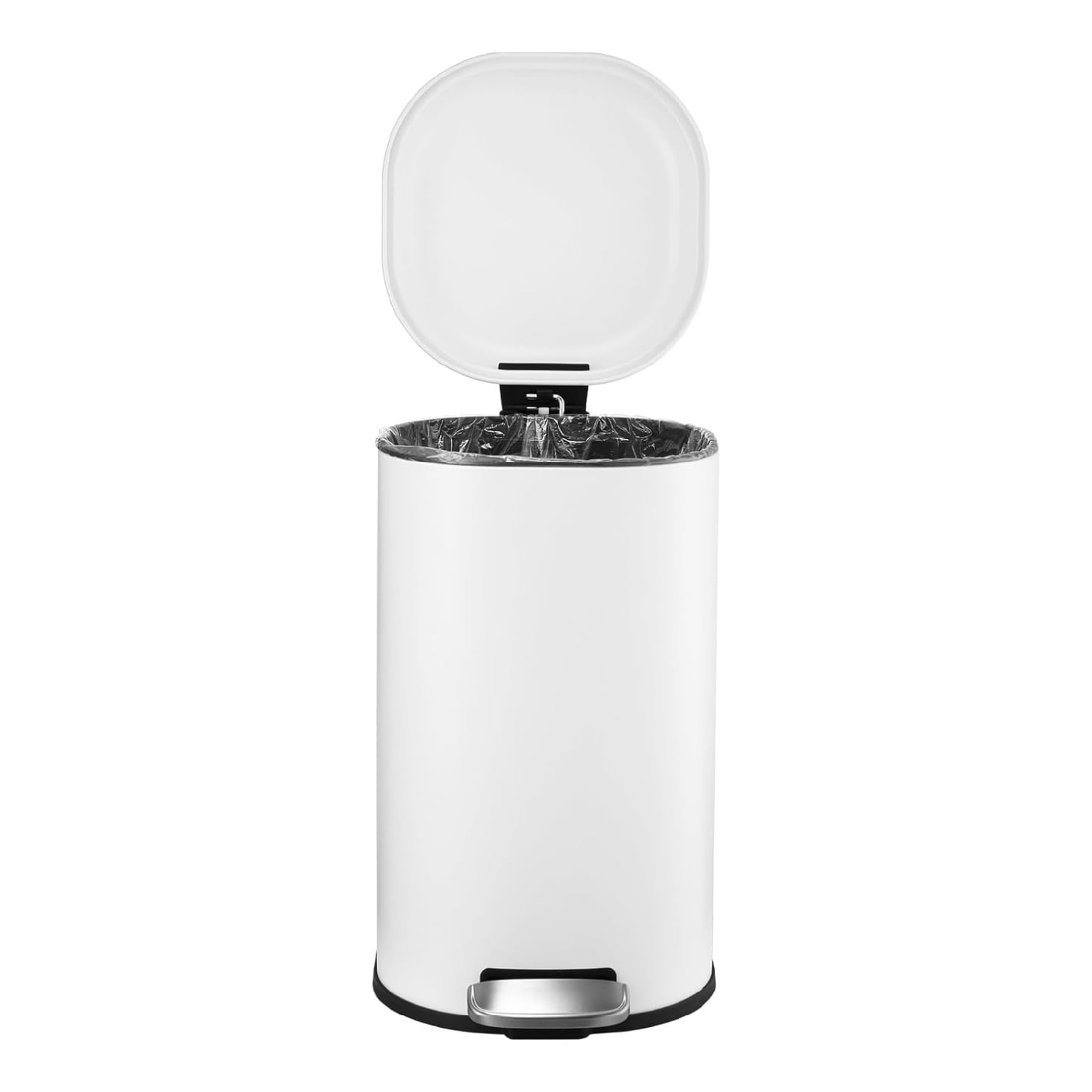 Garvee 30 L Trash Can for Kitchen Fingerprint Proof Stainless Steel Garbage Can with Soft Close Lid