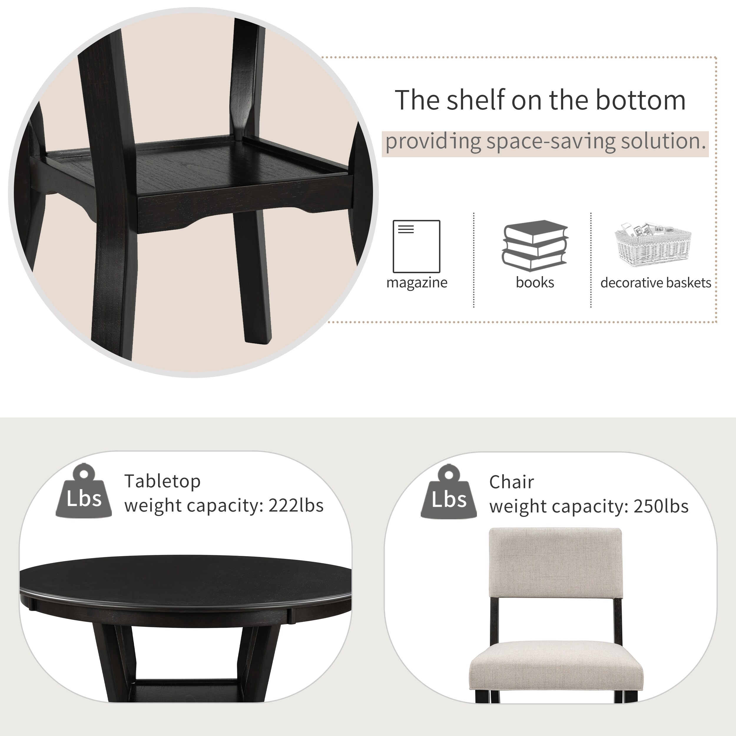 Qualler DTM000051P Dining-Sets - View #5