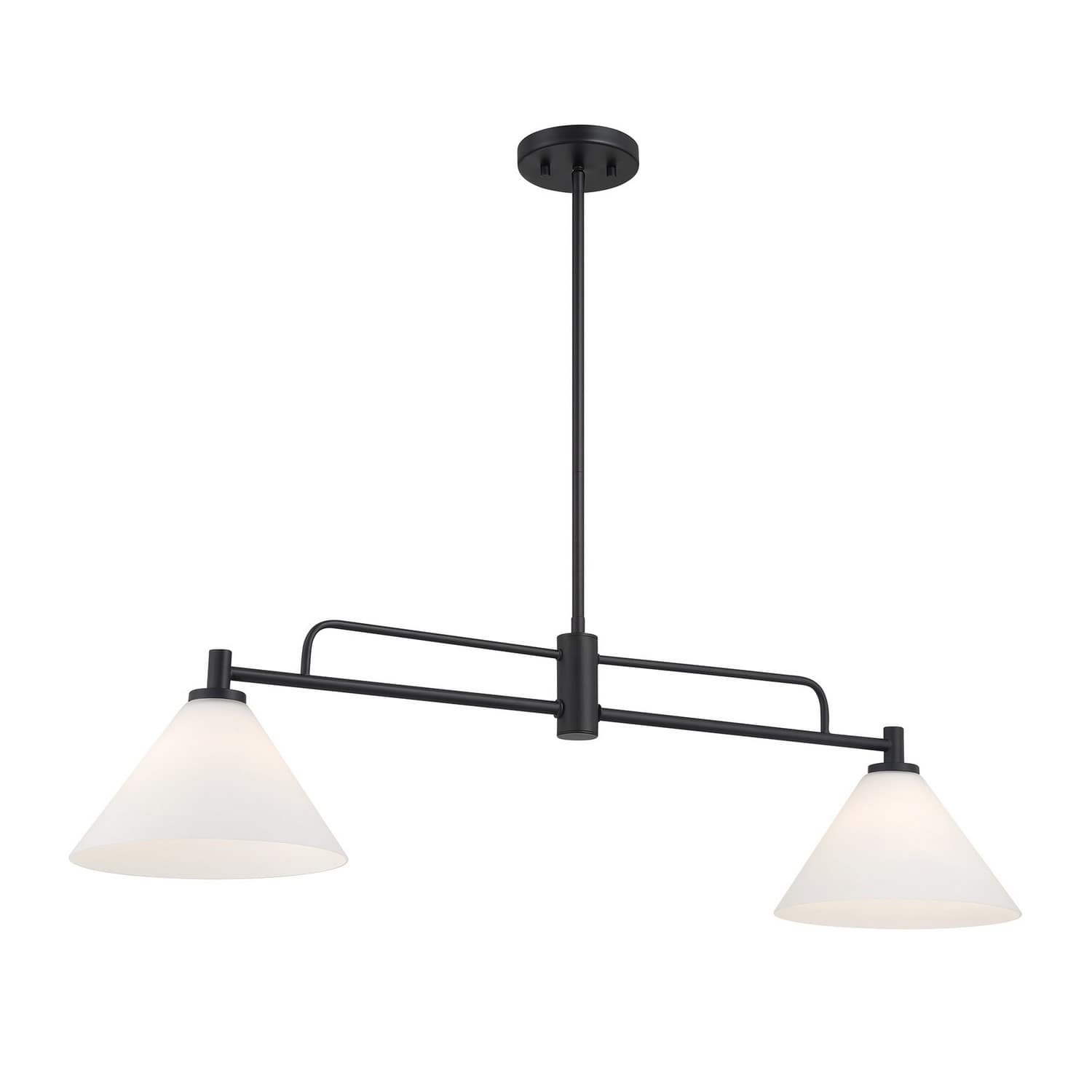 Trade Winds Lighting TW12542MBK Chandelier in Matte Black