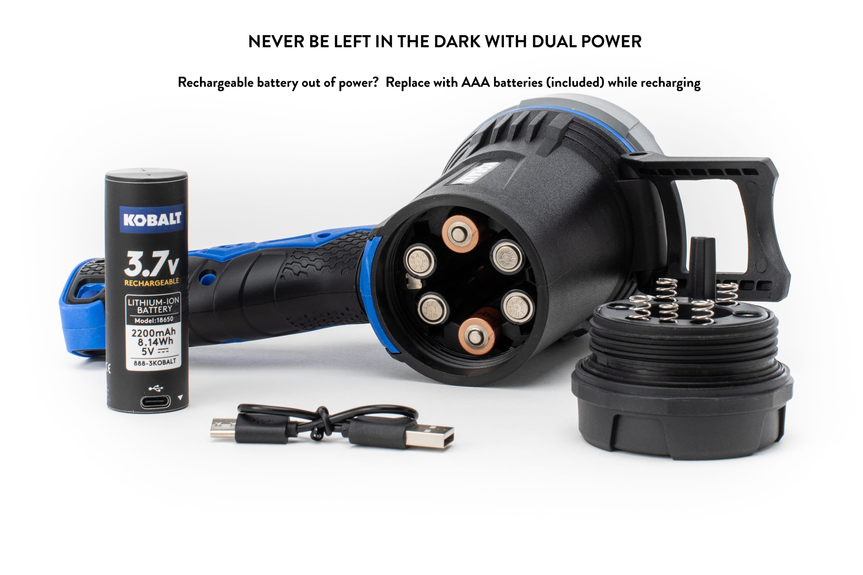 Black & Decker V2 Rechargeable Spotlight flashlight for Sale in Fort