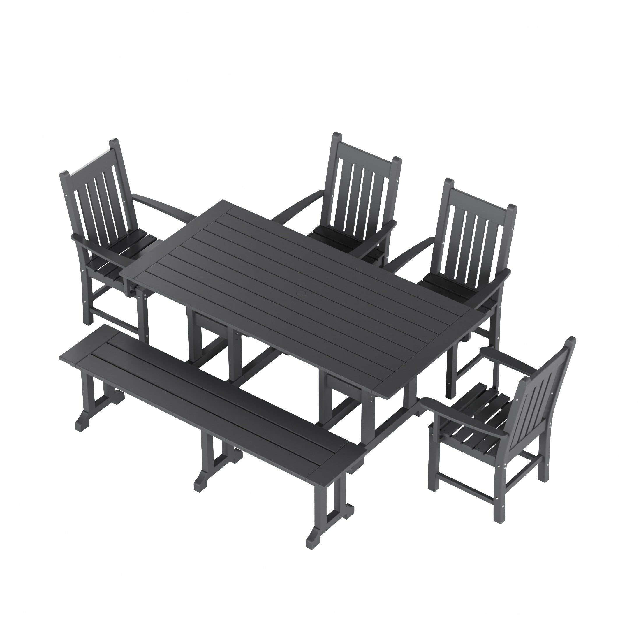Westin Furniture OP2007-GY benches - View #7