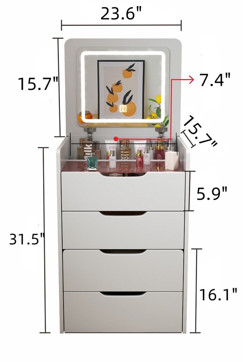 Siavonce XH92314 Bedroom-Vanities - View #5