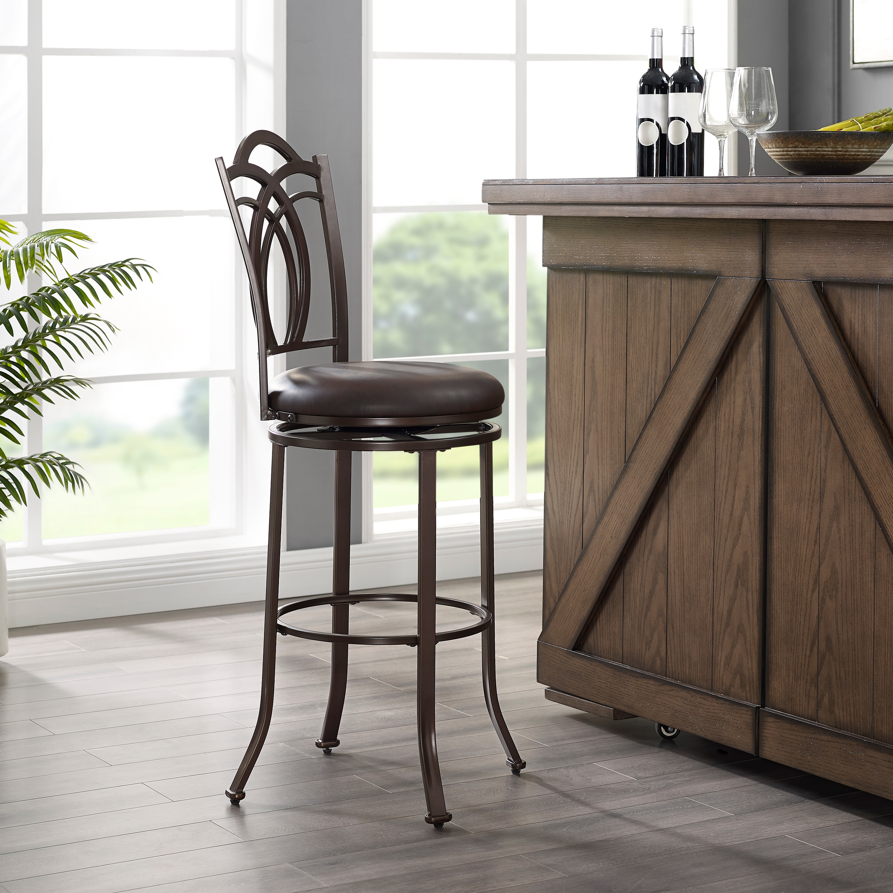 Linon 034549MTL01U stools - View #5