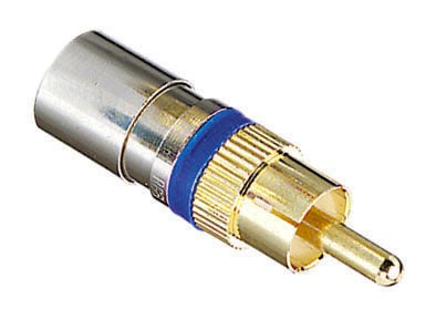 IDEAL 92-582 4 -Pack Brass Compression RCA