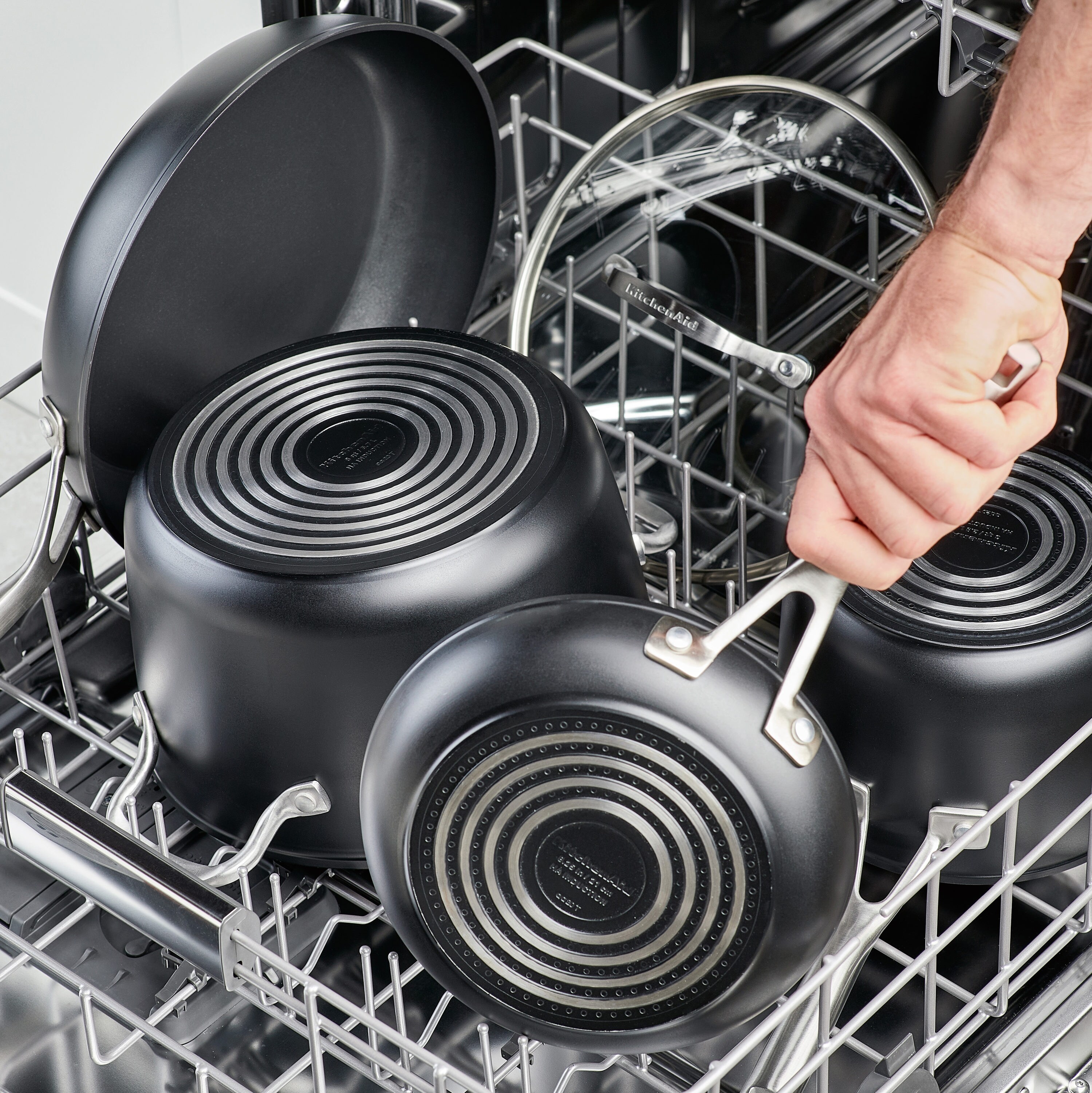 Kitchenaid 1.5-quart Colander, White with Black Accents, Dishwasher Safe