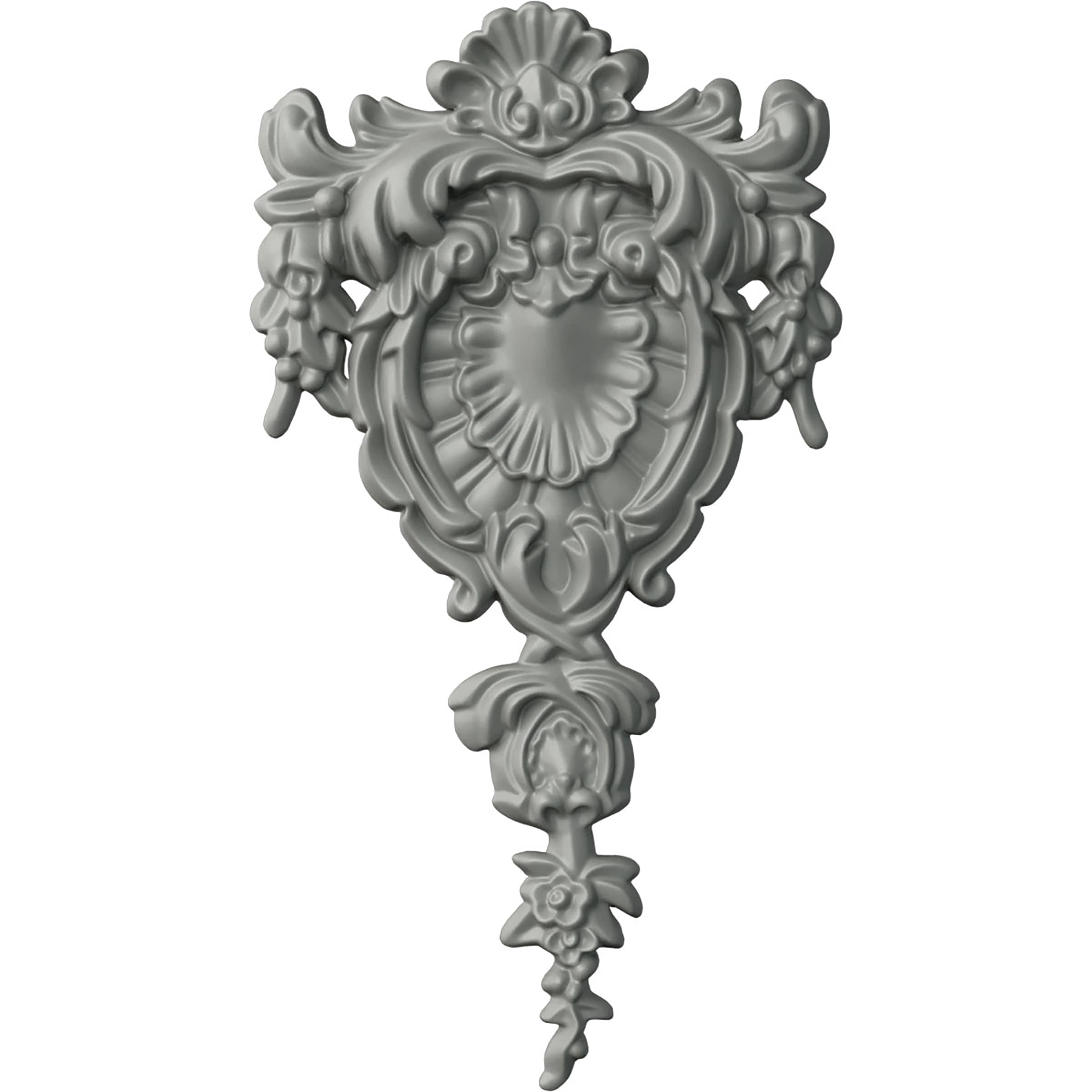 Ekena Millwork ONL06X12ME Menton 6.75-Inches W x 12.375-Inches H Primed Applique