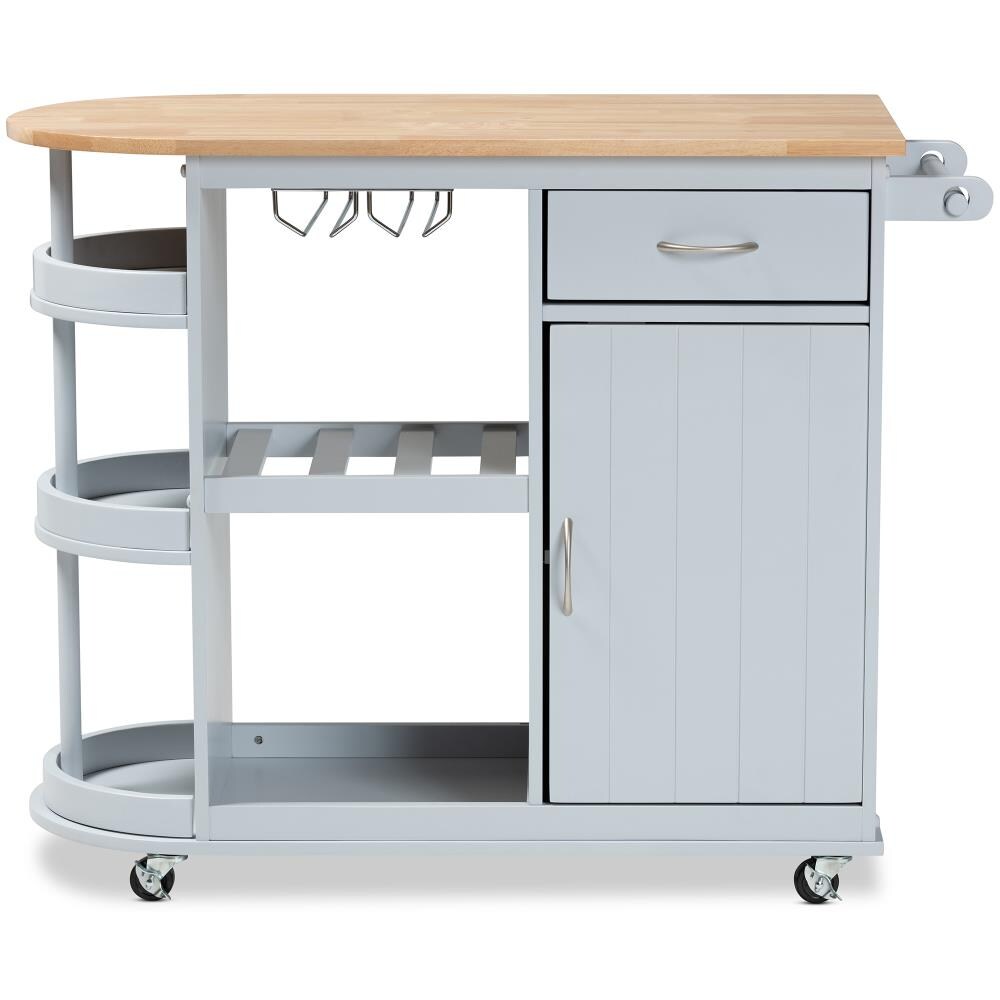 Baxton Studio Kitchen Islands Carts at Lowes