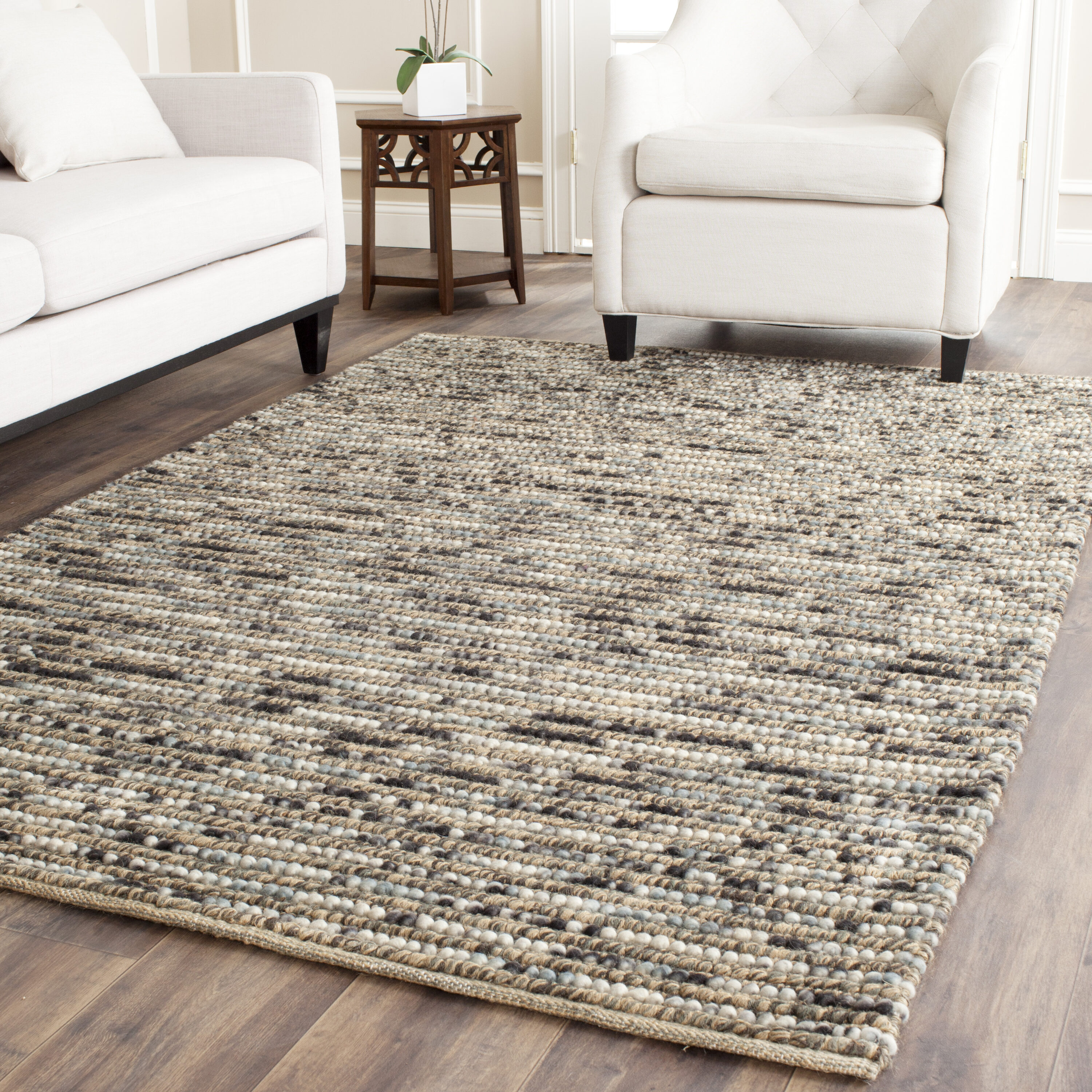 Safavieh BOH525A-8 Bohemian Lina 8 x 10 (ft) Synthetic Blue/Multi Rectangular Indoor Abstract Bohemian/Eclectic Area rug