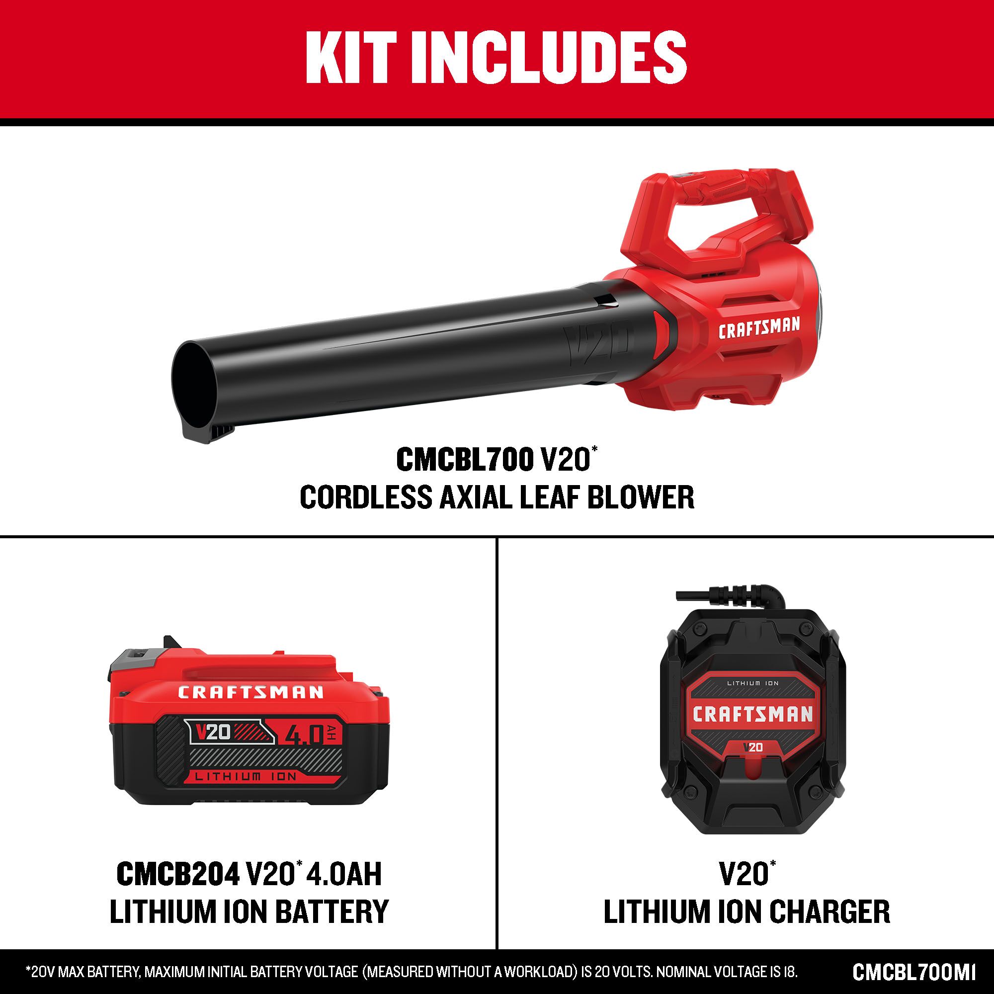 CRAFTSMAN CMCBL700M1 Cordless-Electric-Blowers - View #3