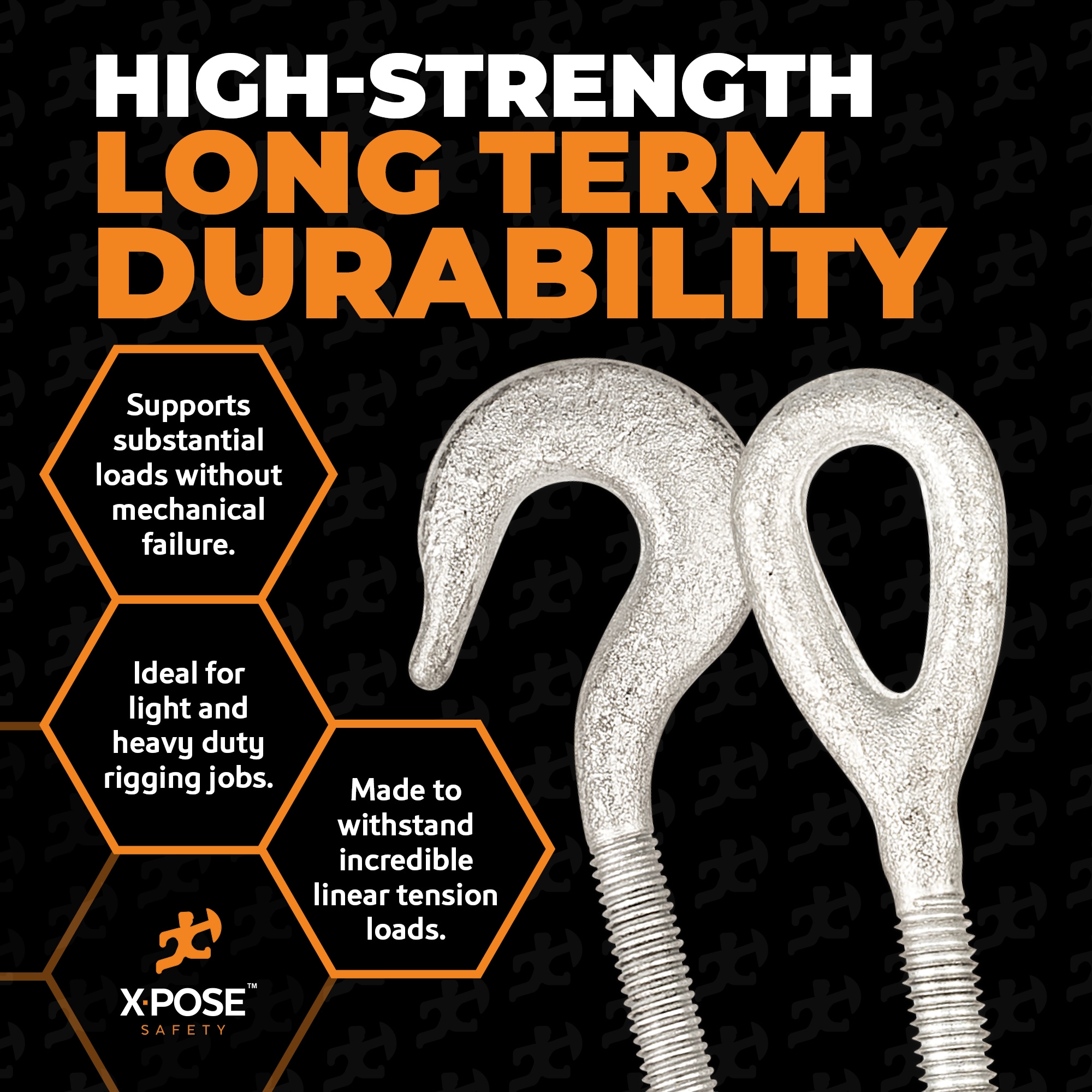 XPOSE SAFETY GTB38-HE-20-X-S turnbuckles - View #3